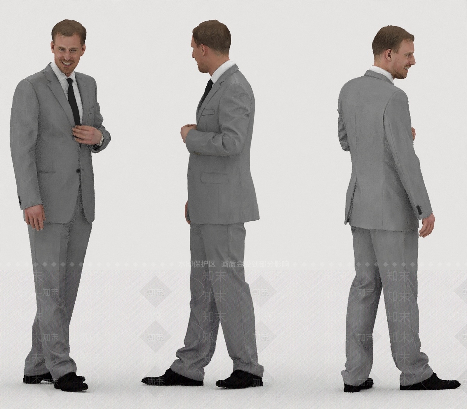 男人3D模型下载【ID:1196588069】
