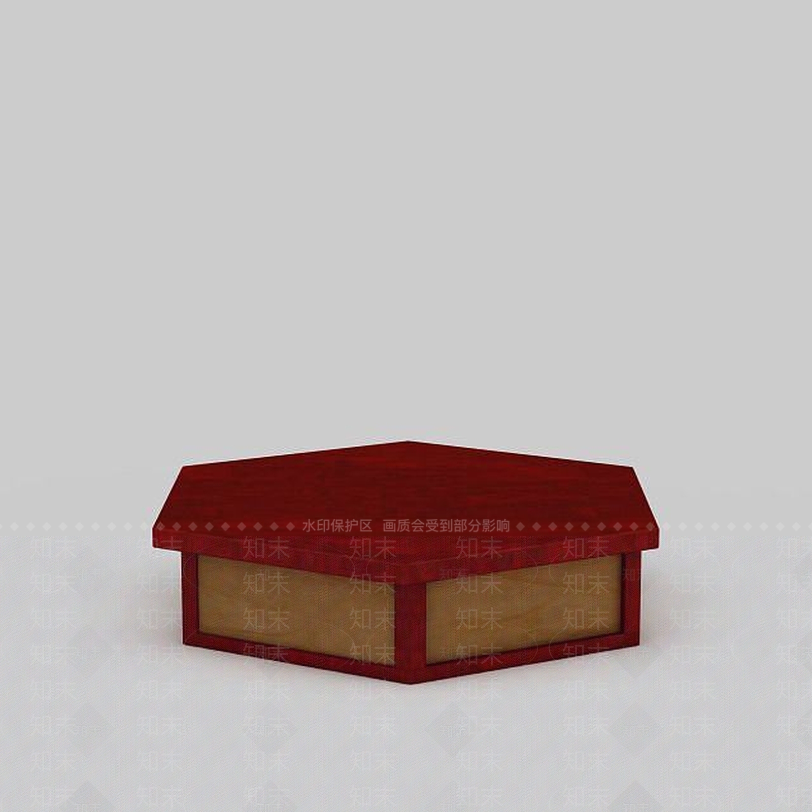 中式地灯灯具3D模型下载【ID:1196588395】