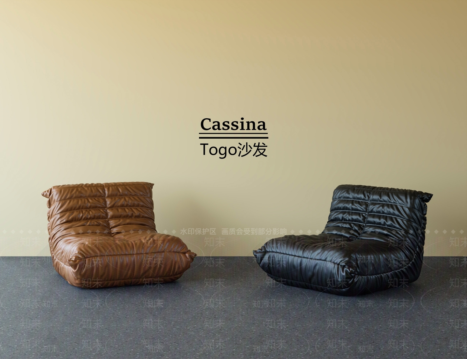 现代简约单人沙发3D模型下载【ID:1196596011】