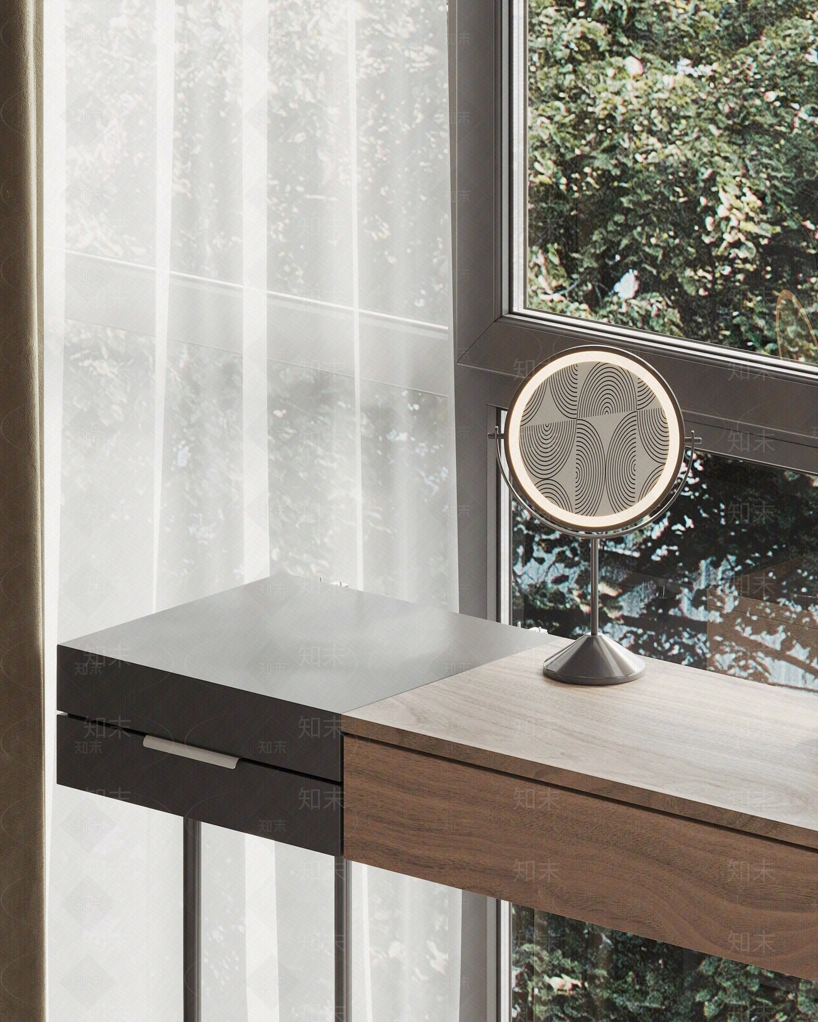 现代极简室内HDR贴图下载【ID:1196596768】