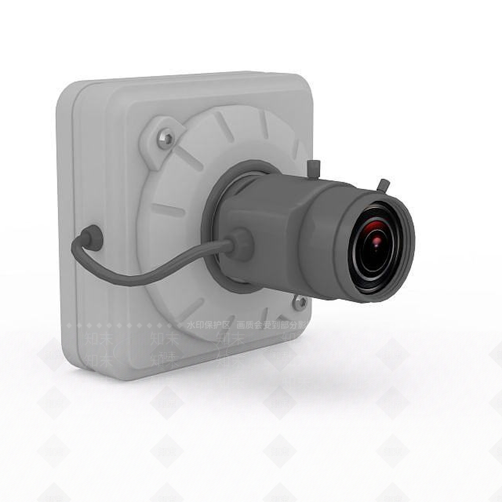 现代方形摄像头3D模型下载【ID:1196596883】