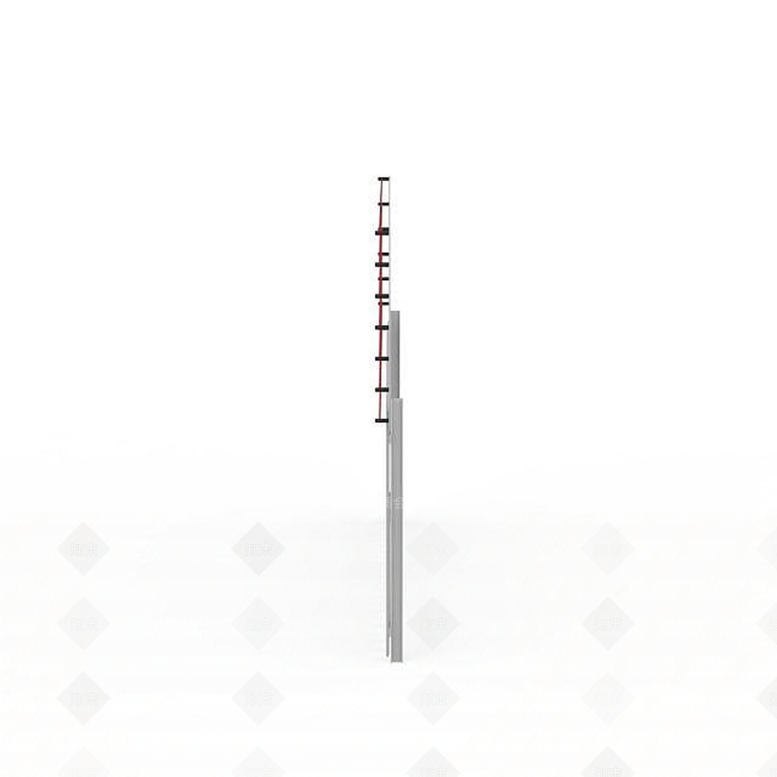 现代电网栅栏3D模型下载【ID:1196597197】