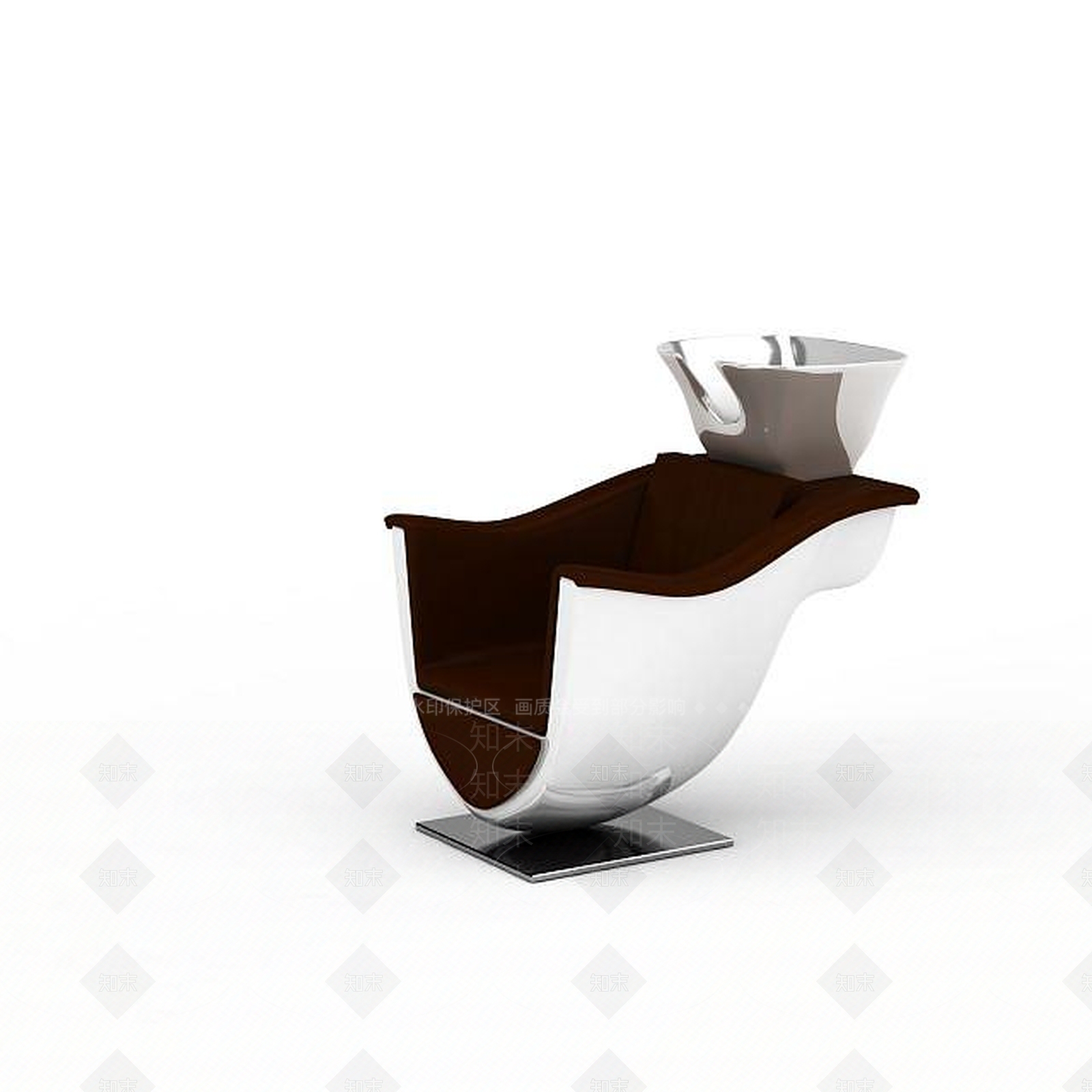 现代理发店洗头椅3D模型下载【ID:1196598780】