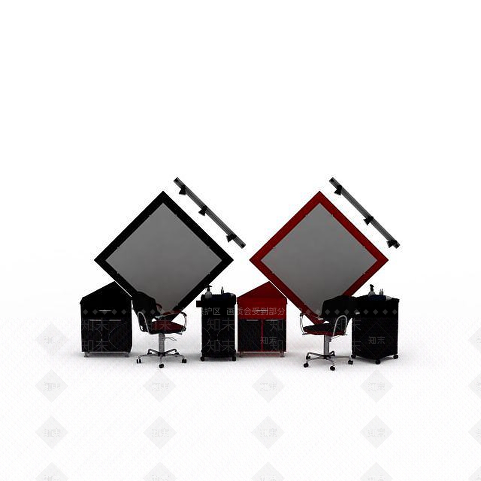 现代理发店家具3D模型下载【ID:1196957509】