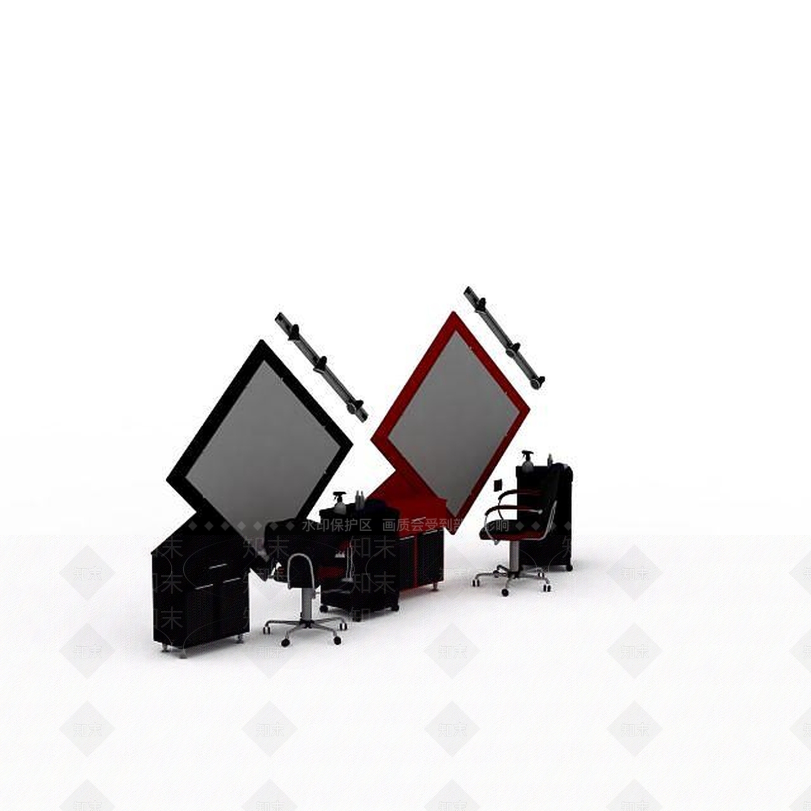 现代理发店家具3D模型下载【ID:1196957509】