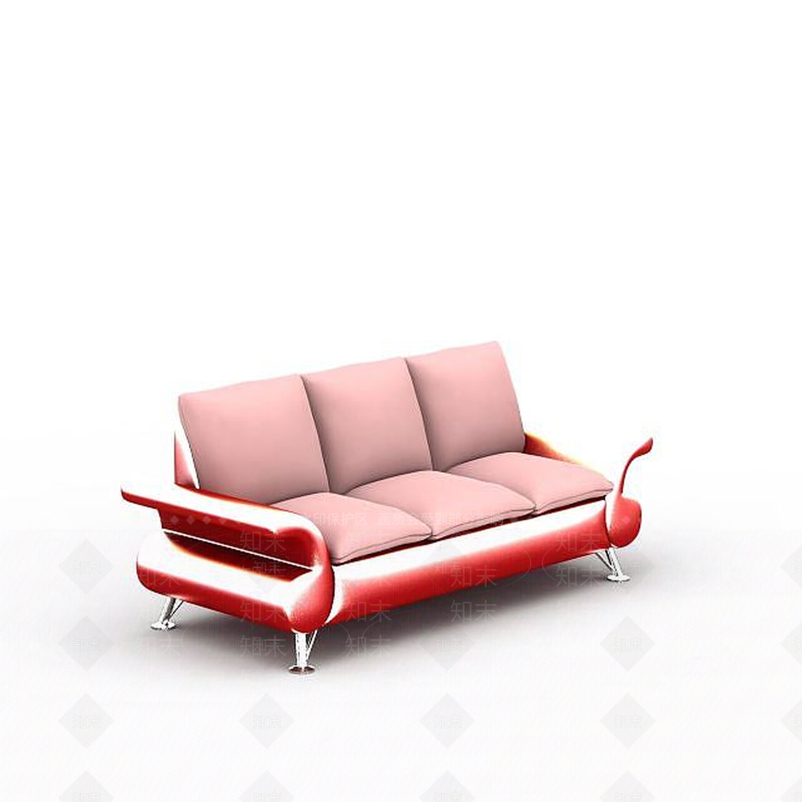 现代简约沙发3D模型下载【ID:1196601868】