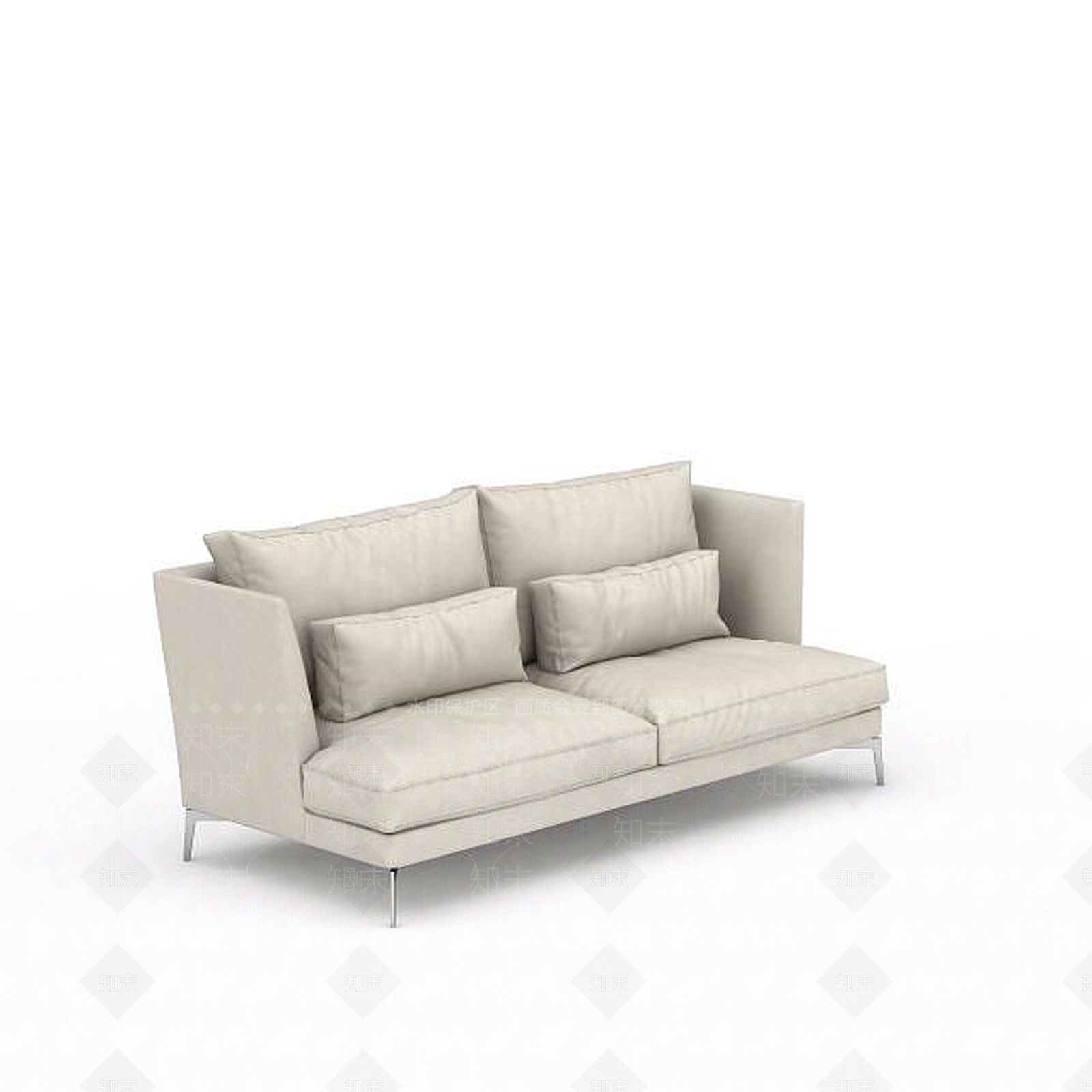欧式古典欧式真皮沙发3D模型下载【ID:1196602169】