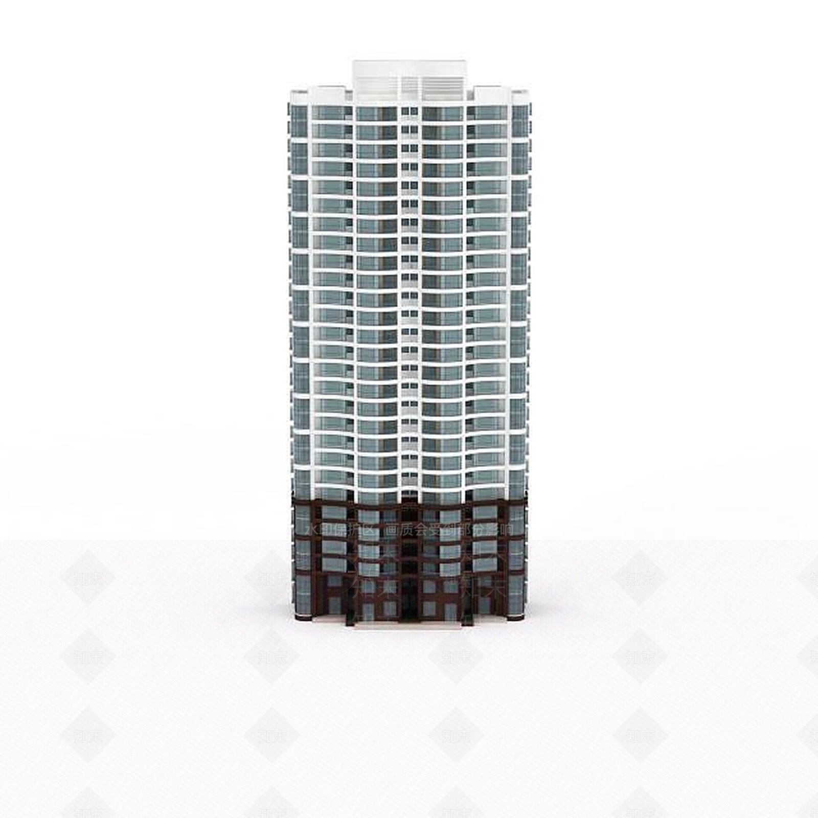 现代建筑3D模型下载【ID:1196605322】