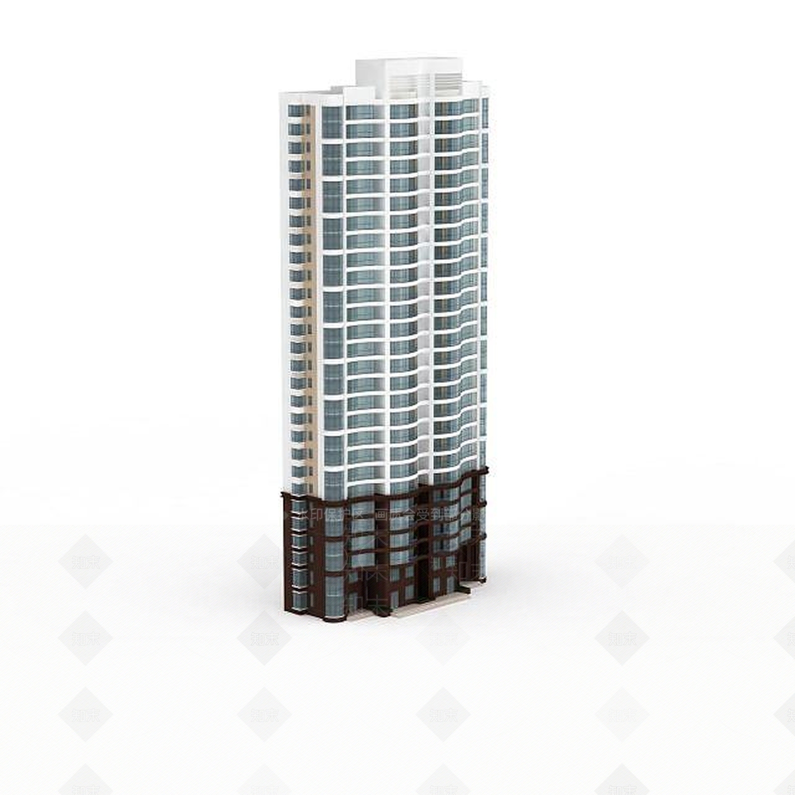 现代建筑3D模型下载【ID:1196605322】