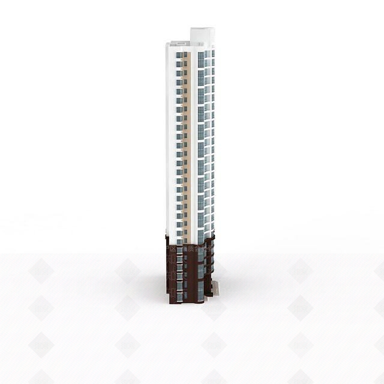 现代建筑3D模型下载【ID:1196605322】