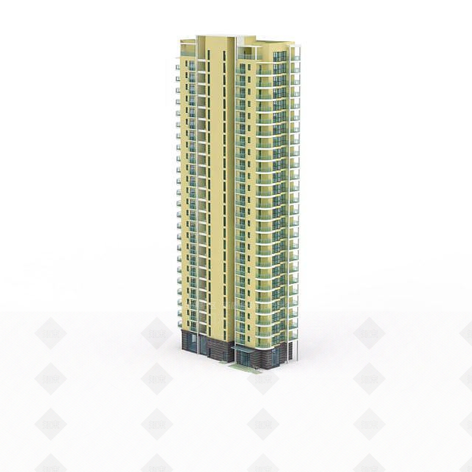 现代大厦3D模型下载【ID:1196605304】