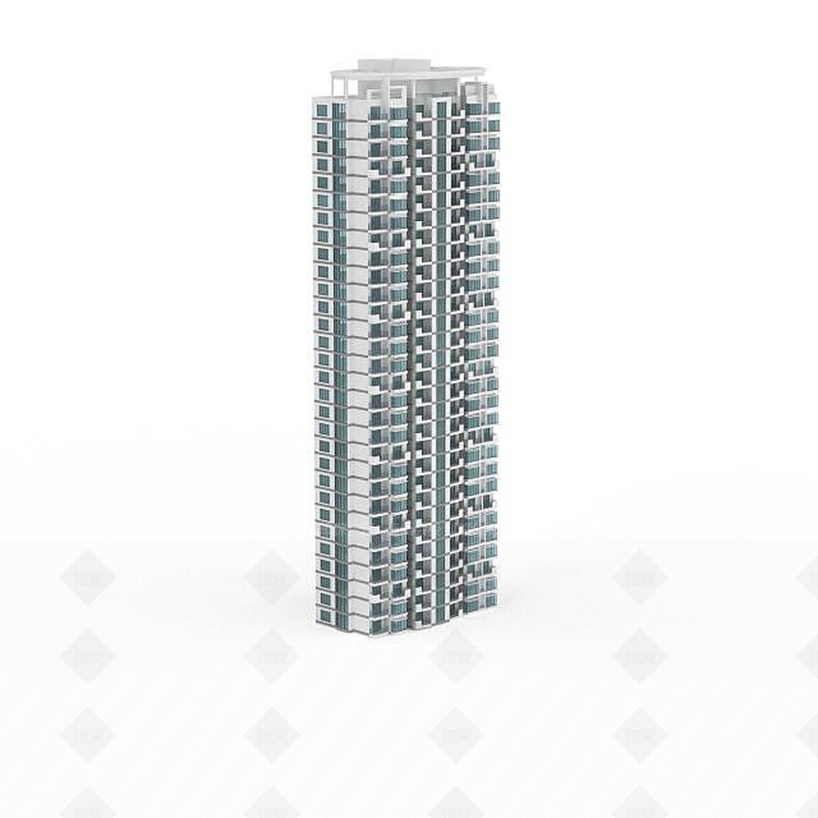 现代简约建筑3D模型下载【ID:1196605839】