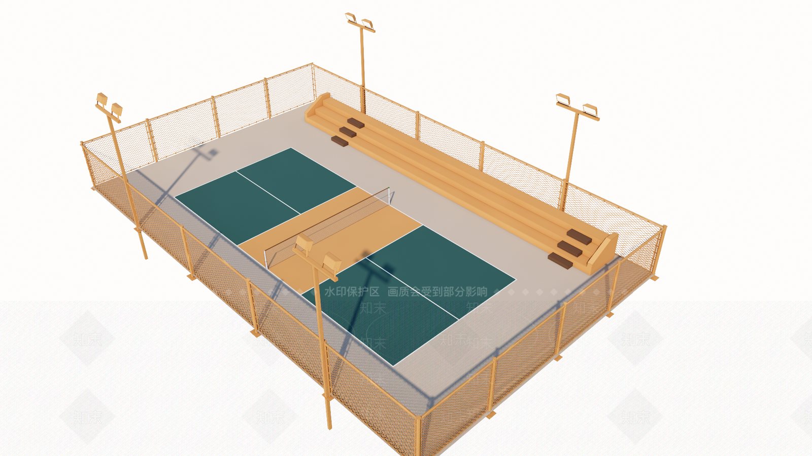 球类器材SU模型下载【ID:1196606332】