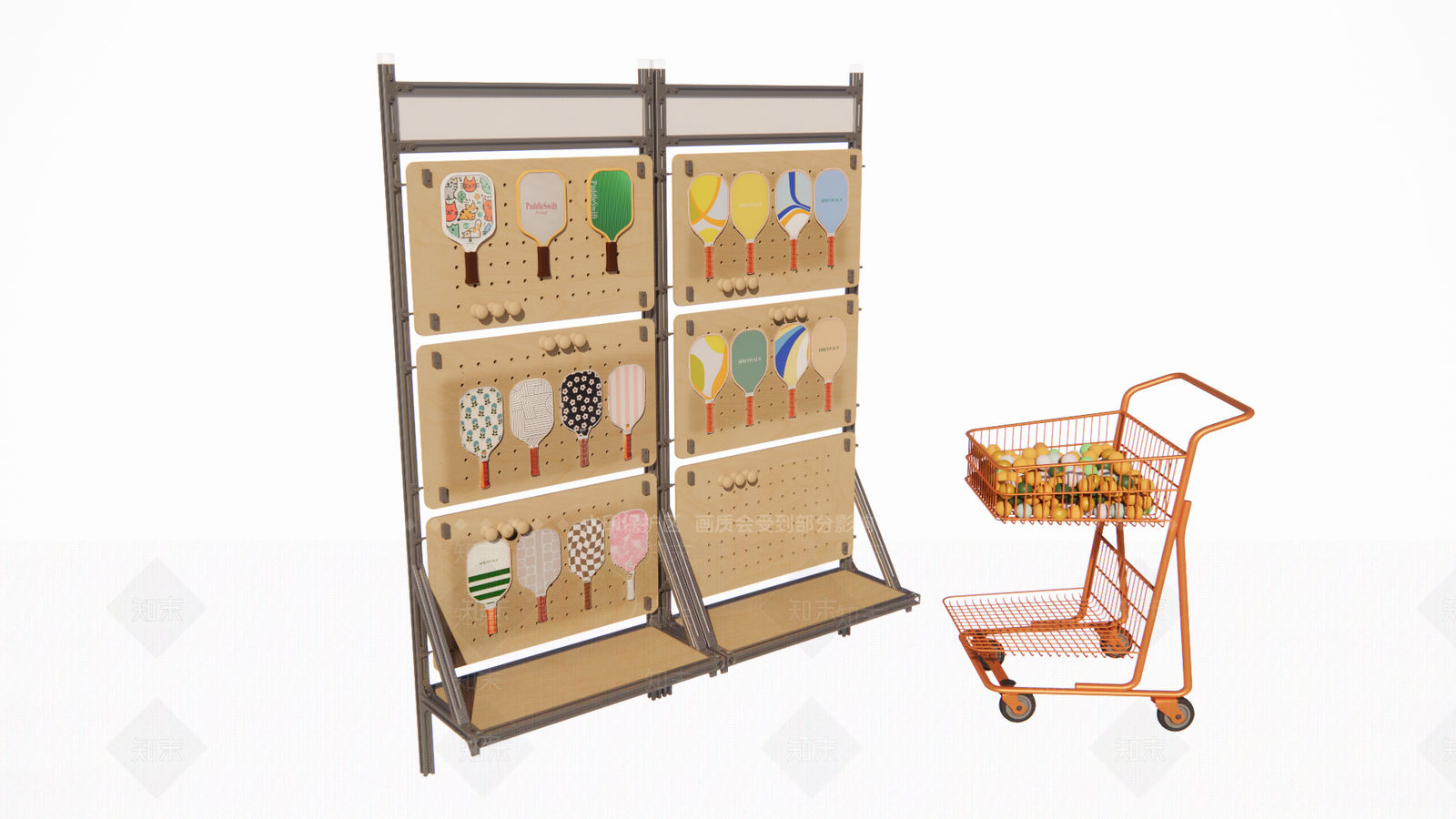 球类器材SU模型下载【ID:1196606507】