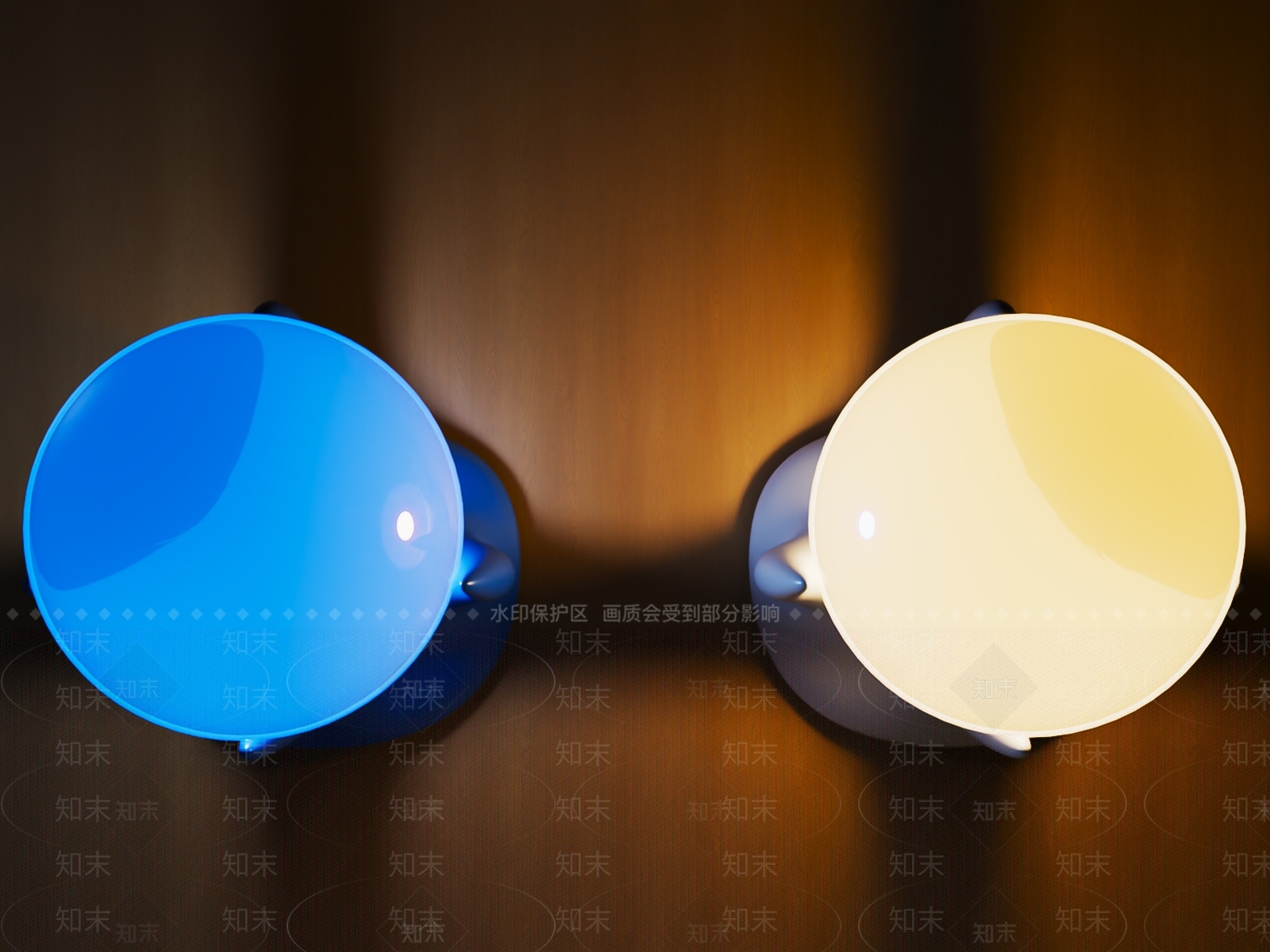美式意式台灯3D模型下载【ID:1196606848】
