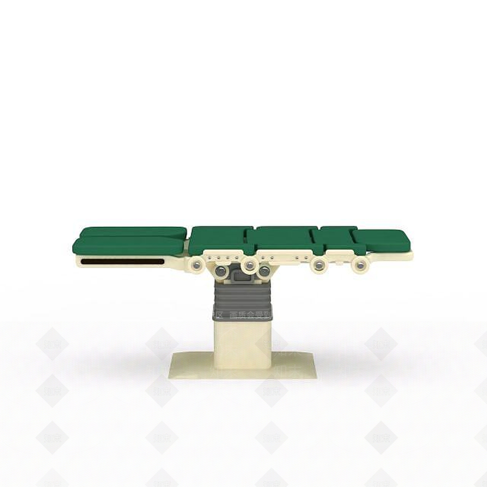 现代医用理疗床3D模型下载【ID:1196607073】