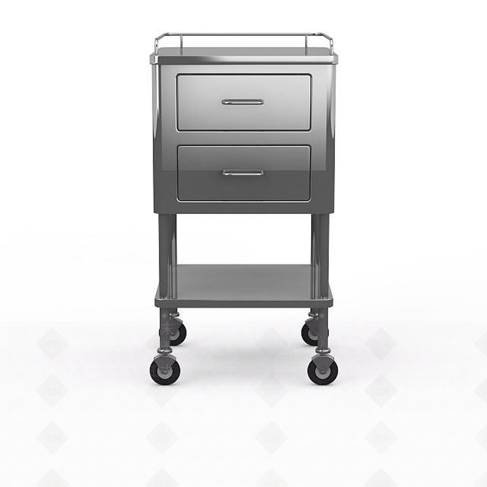 现代医用工具车3D模型下载【ID:1196607146】