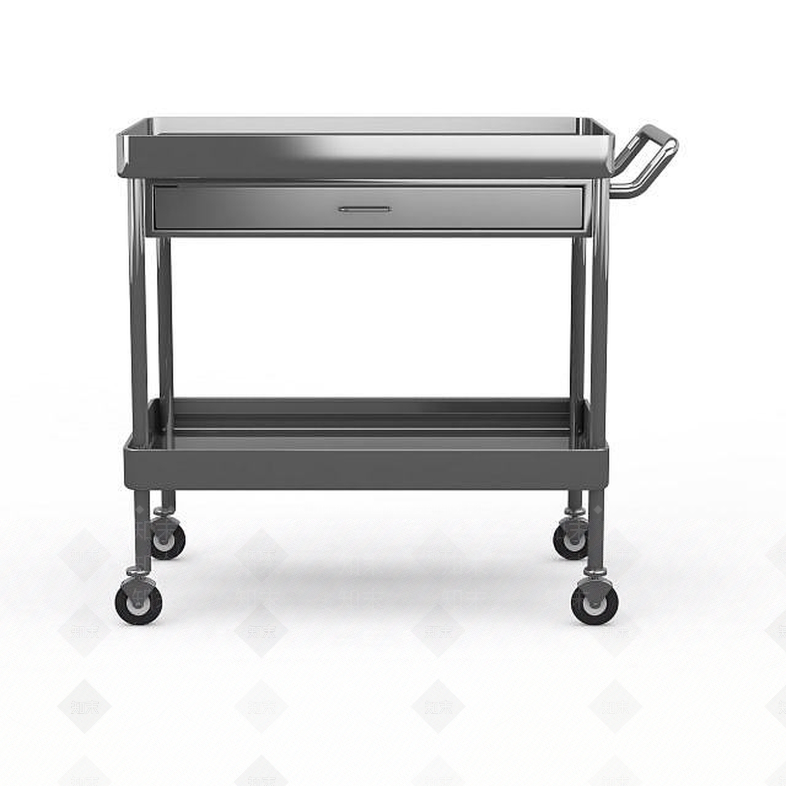 现代医疗工具车3D模型下载【ID:1196607108】