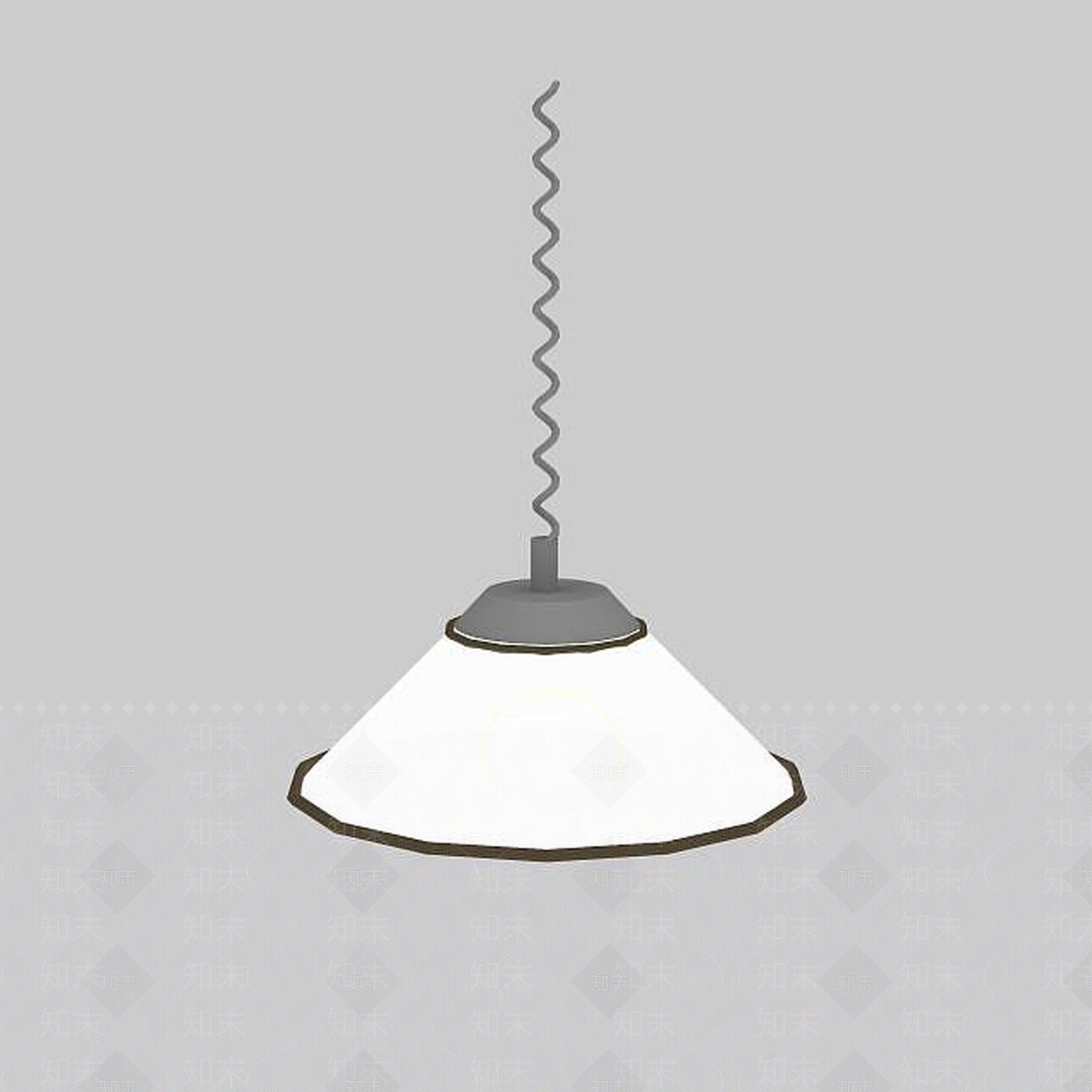 现代简约电灯3D模型下载【ID:1196608370】