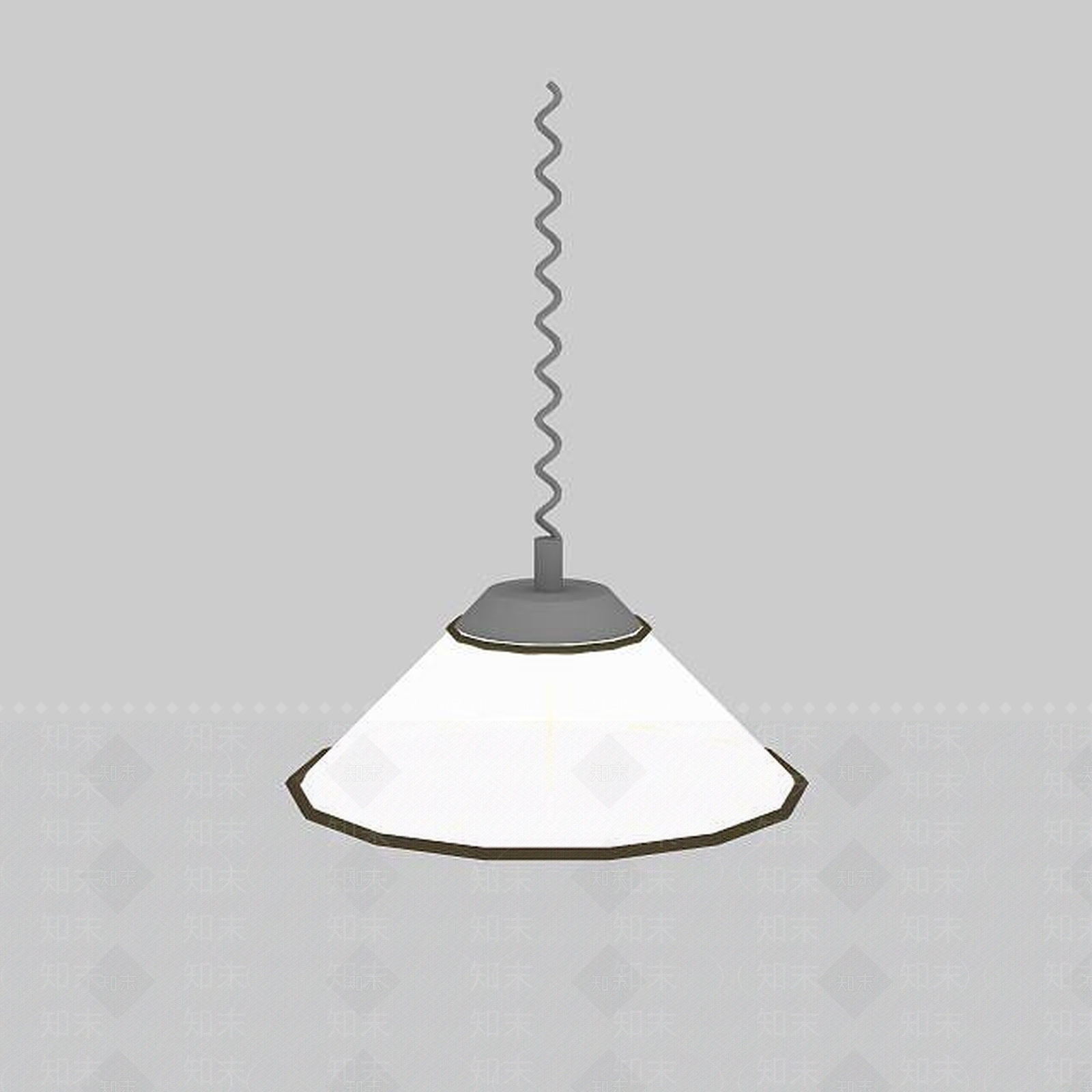 现代简约电灯3D模型下载【ID:1196608370】