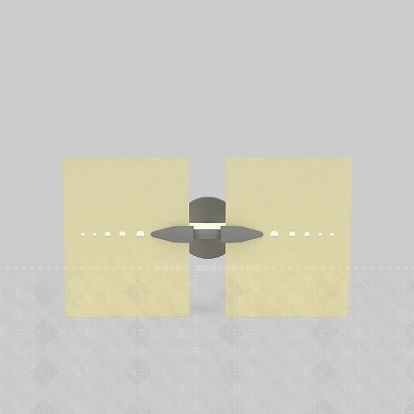 现代床头壁灯3D模型下载【ID:1196608648】
