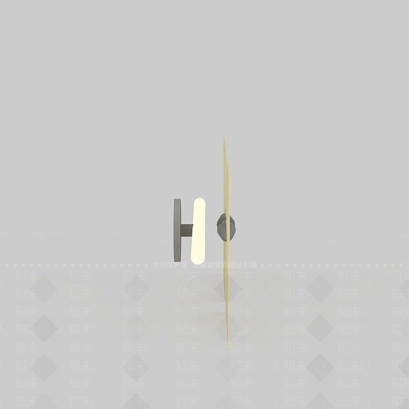 现代床头壁灯3D模型下载【ID:1196608648】