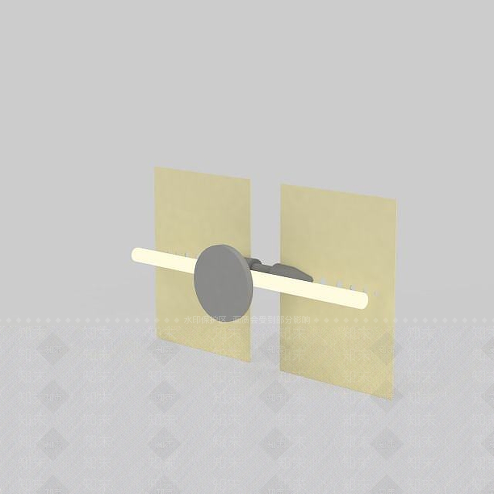 现代床头壁灯3D模型下载【ID:1196608648】