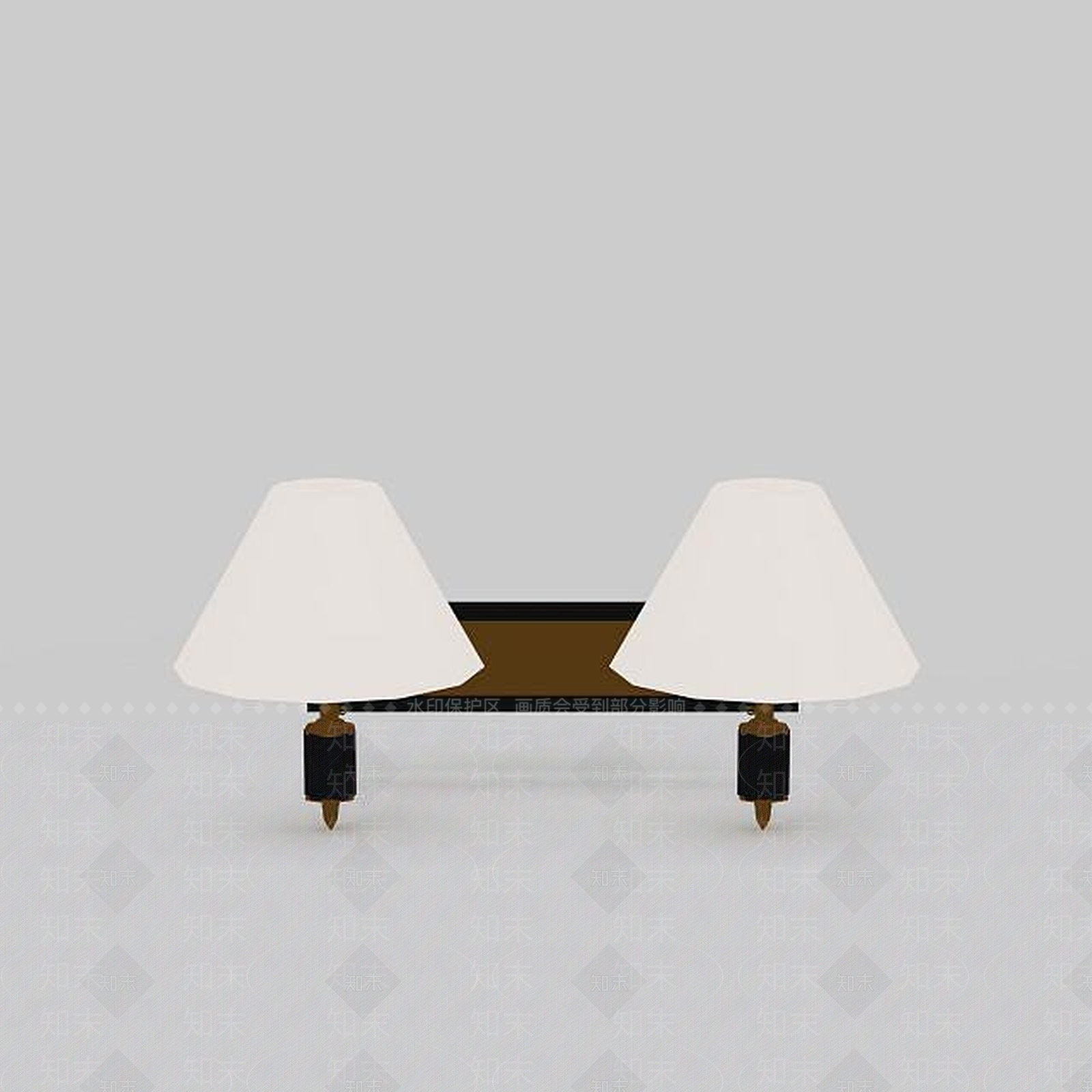 现代简约壁灯3D模型下载【ID:1196608609】