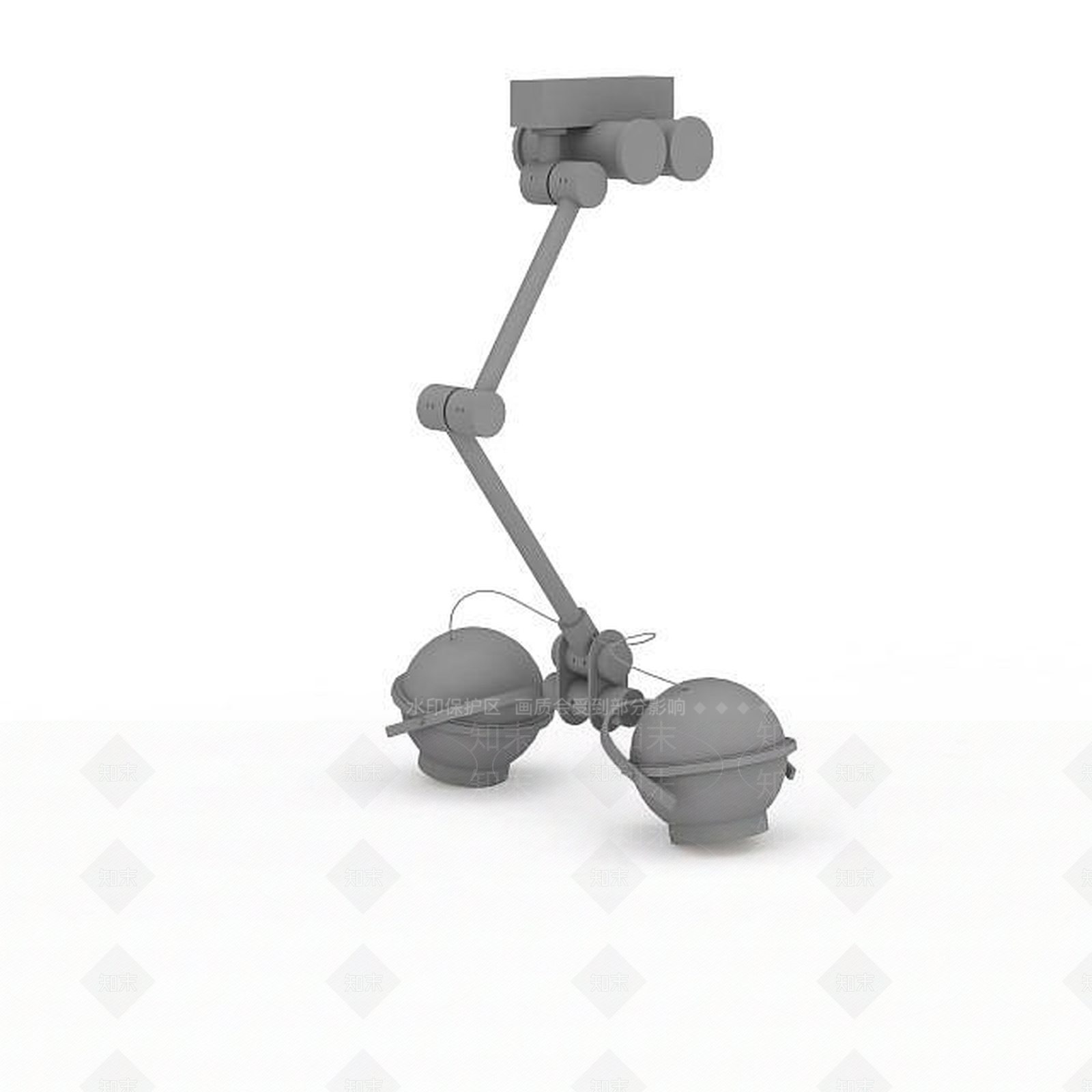 现代简约射灯3D模型下载【ID:1196609681】