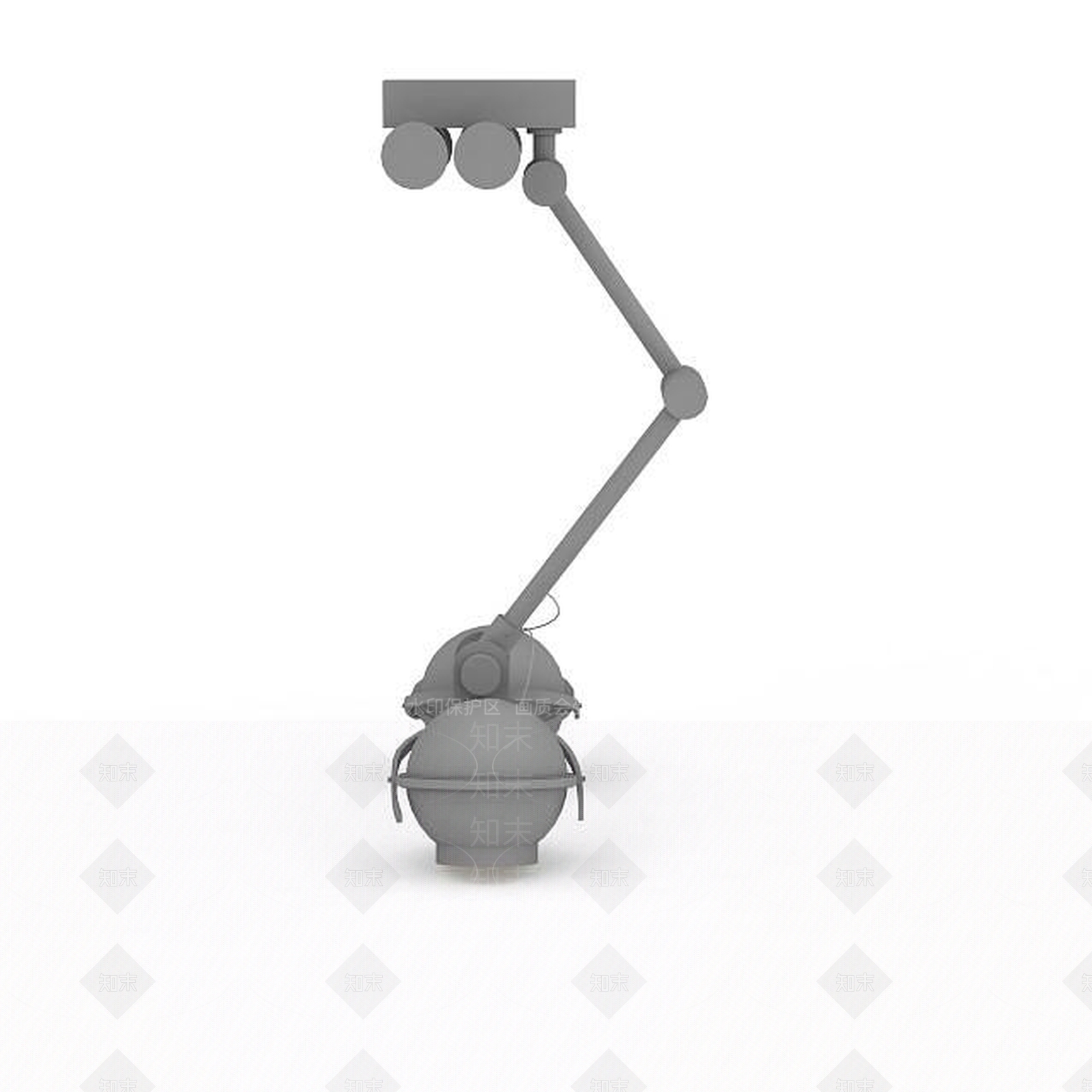 现代简约射灯3D模型下载【ID:1196609681】