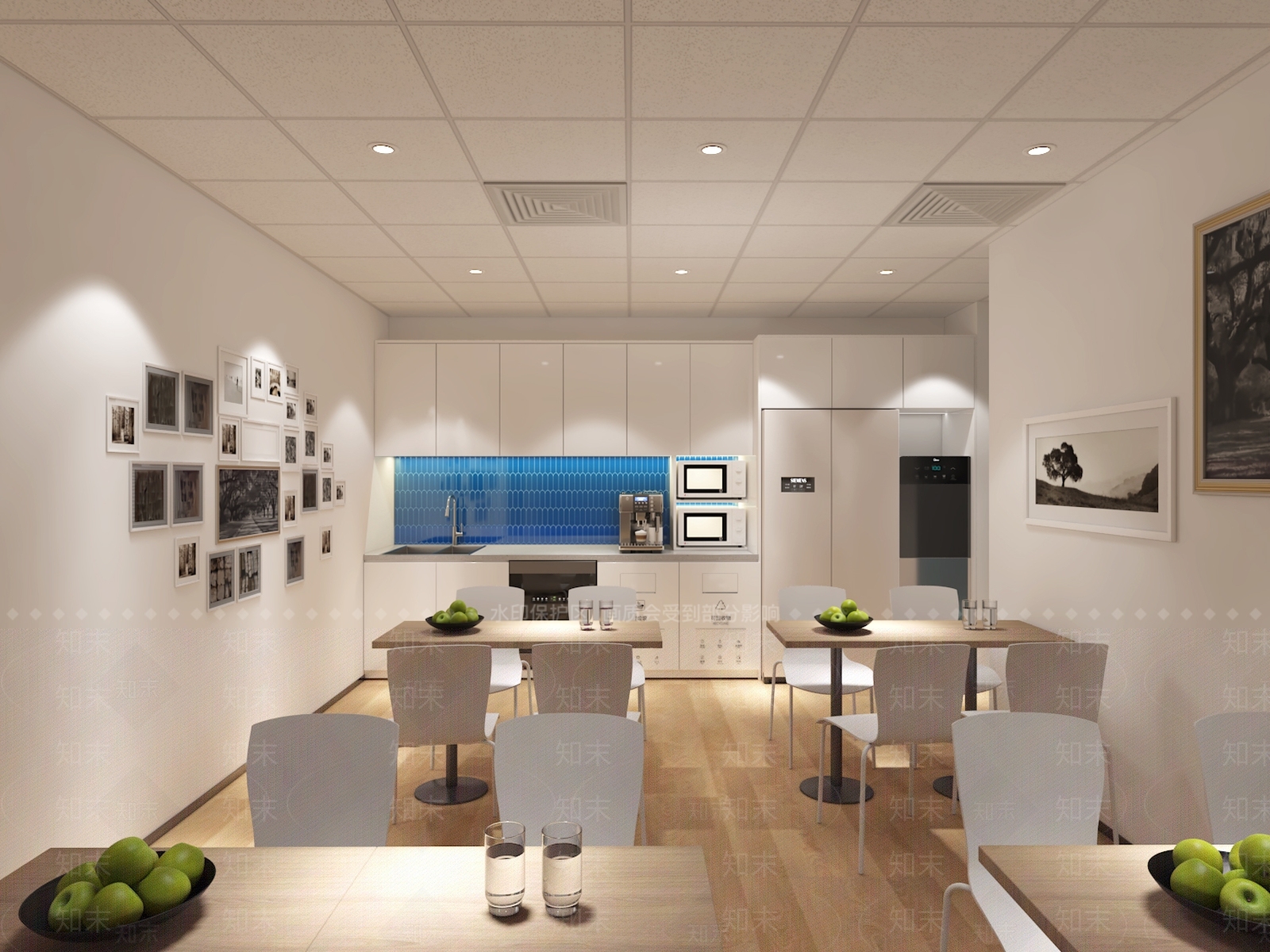 现代茶水间3D模型下载【ID:1196615164】