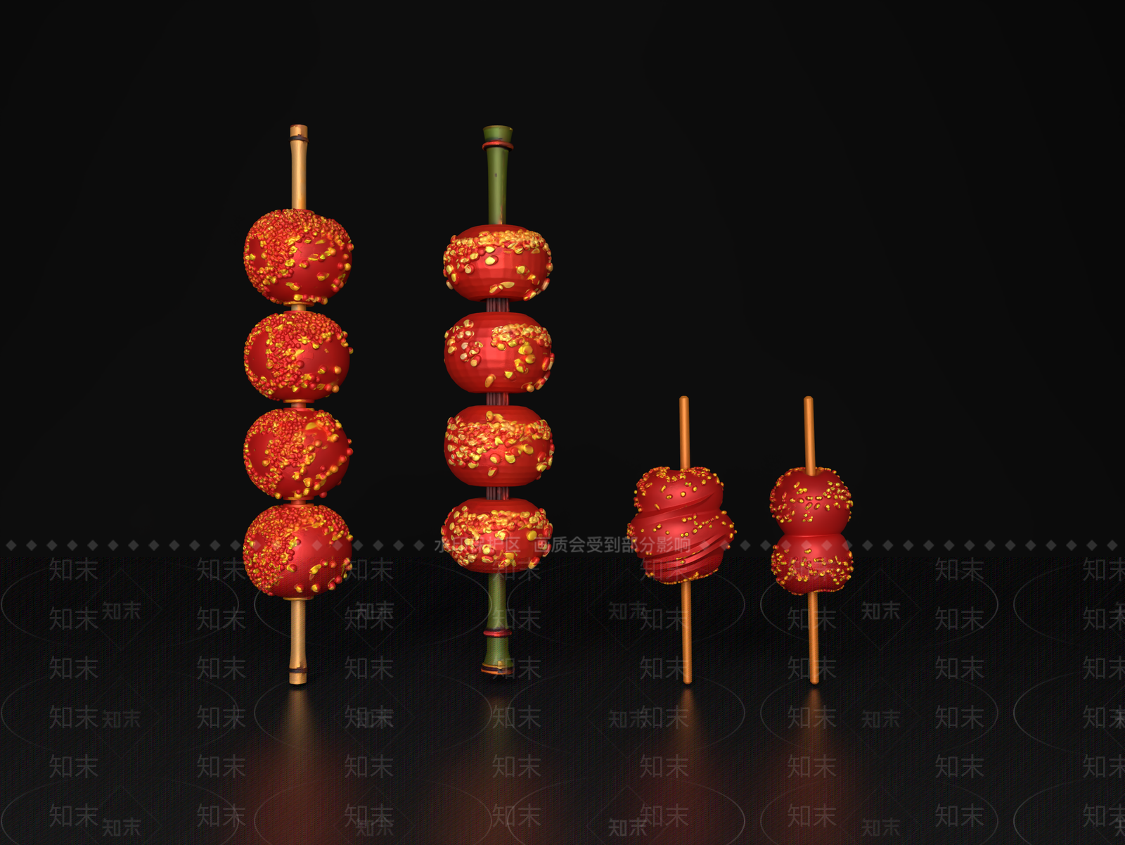 酒水食物3D模型下载【ID:1196616111】