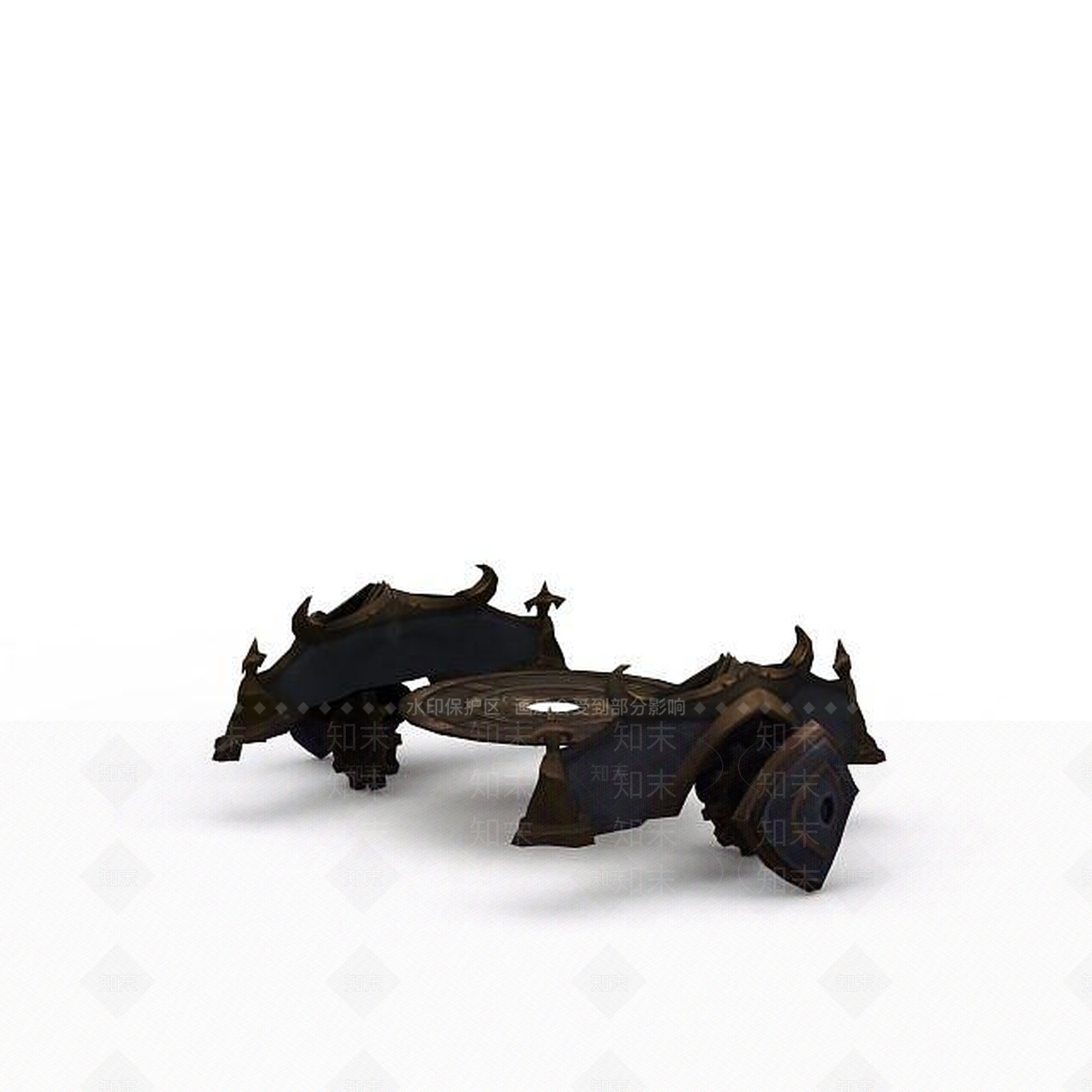 现代妆台妆凳3D模型下载【ID:1199831668】