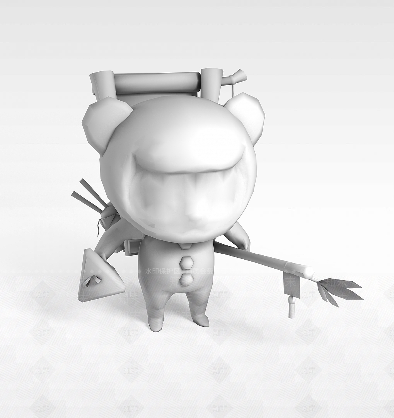 现代虚拟人物3D模型下载【ID:1200014033】