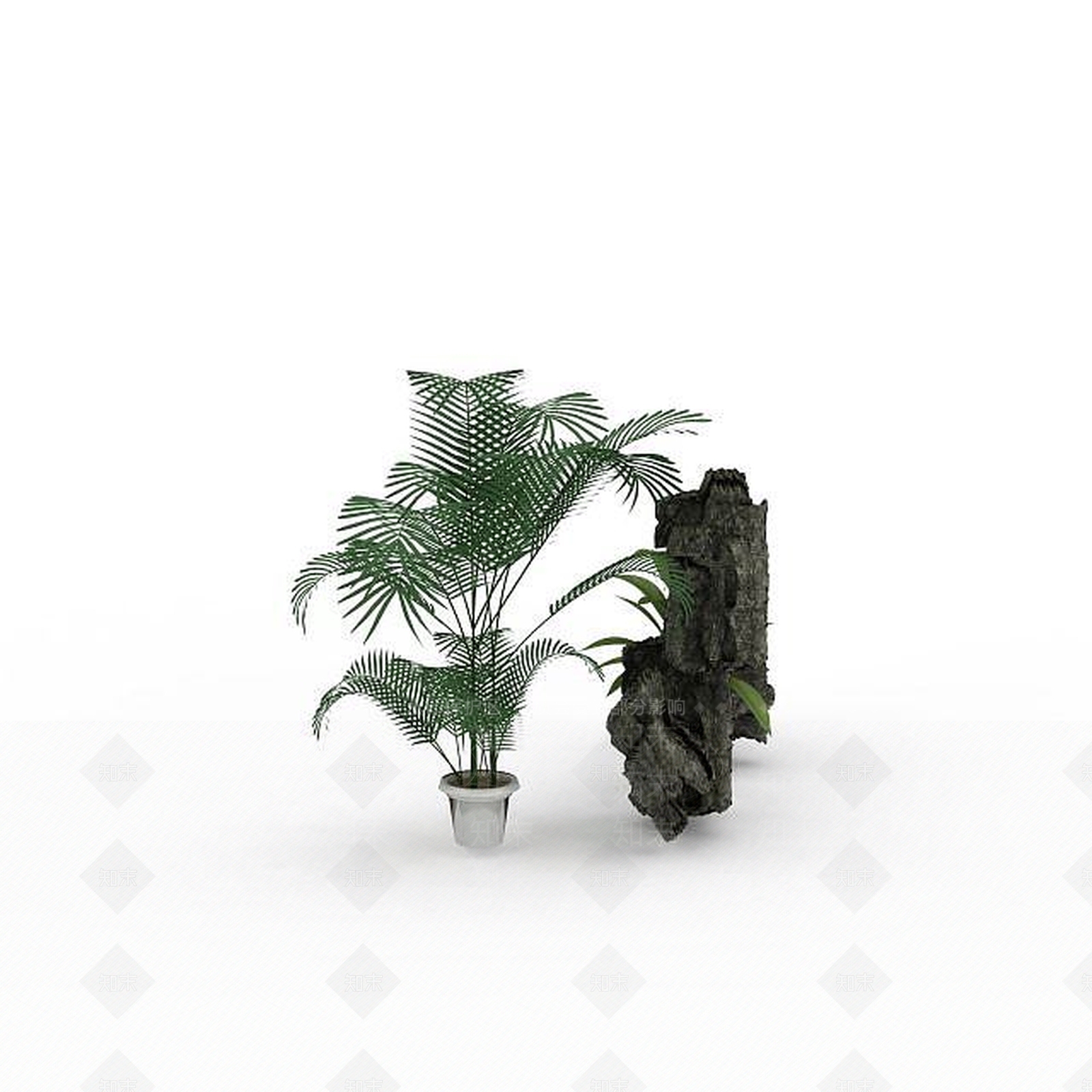 现代摆件组合3D模型下载【ID:1196619511】