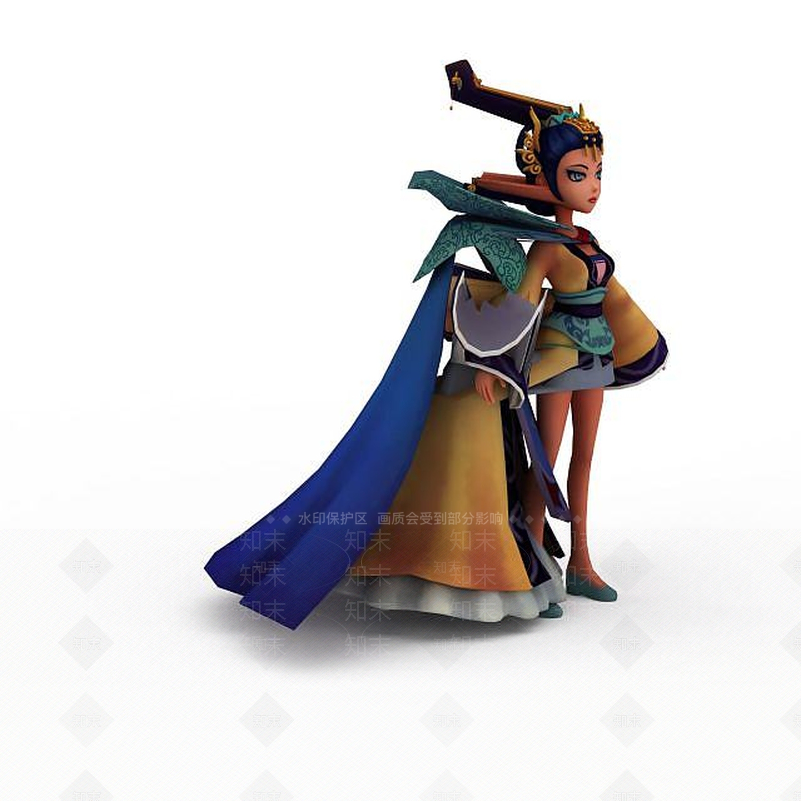 现代虚拟人物3D模型下载【ID:1199826614】