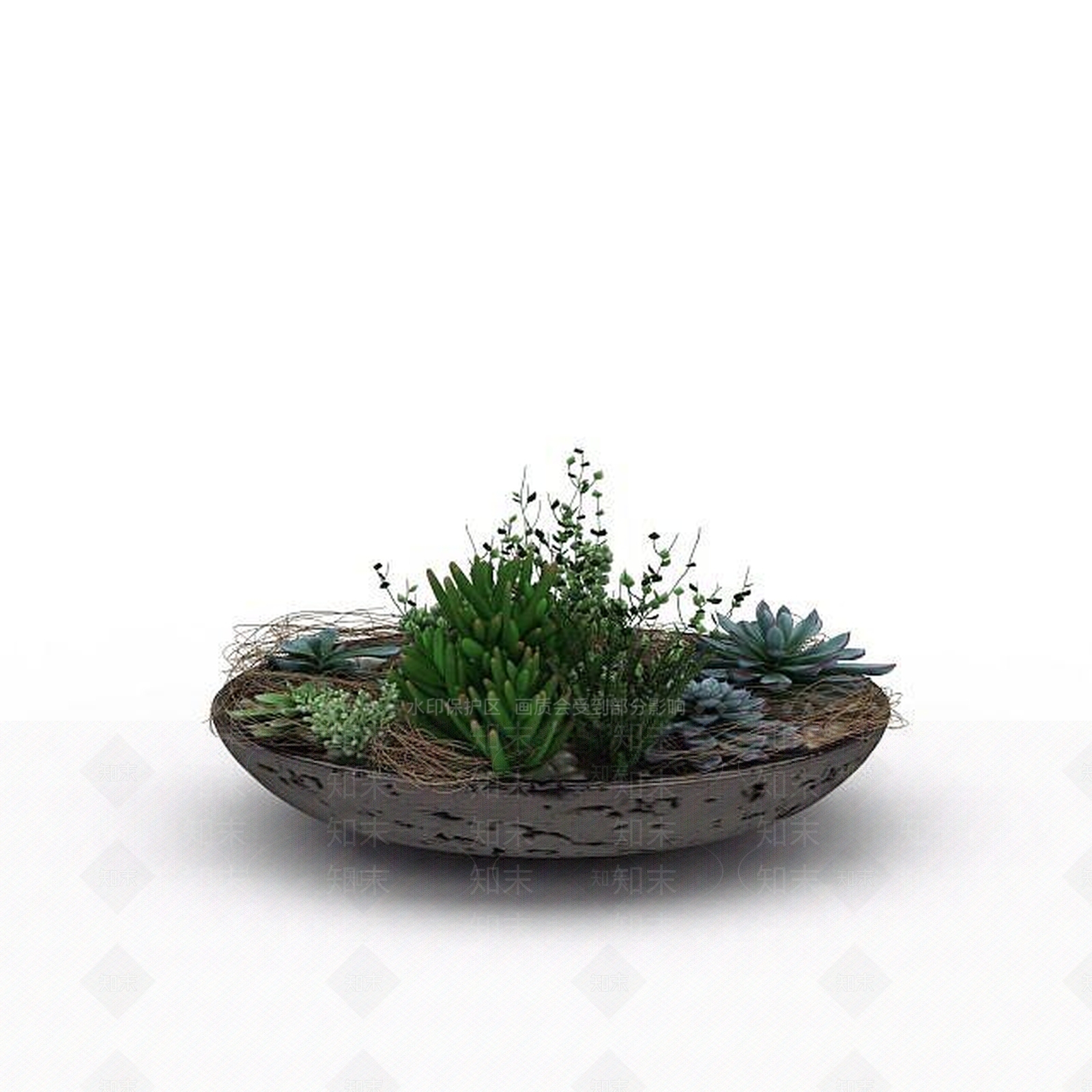 现代办公桌3D模型下载【ID:1196620575】