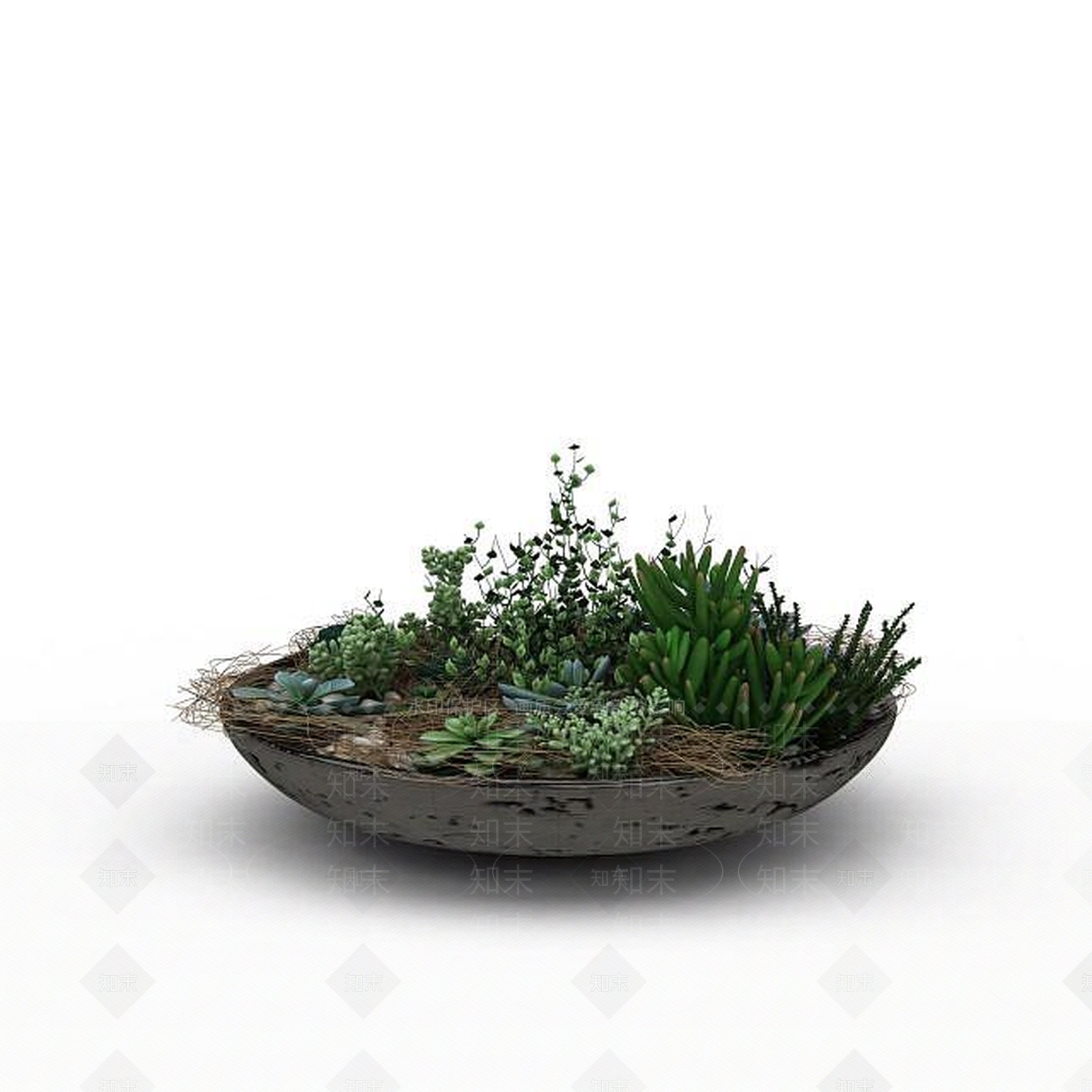 现代办公桌3D模型下载【ID:1196620575】