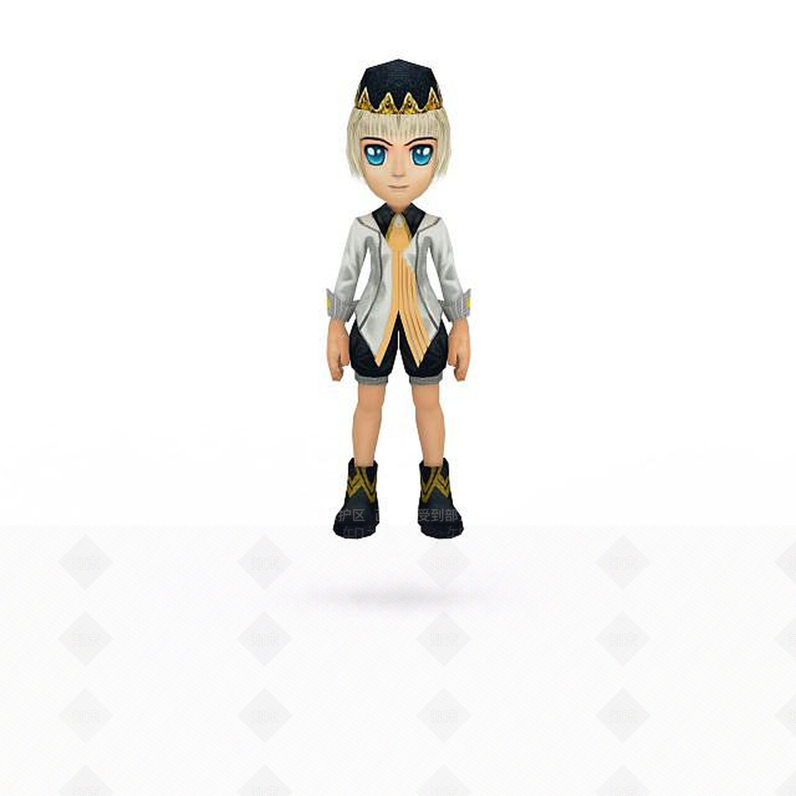 现代虚拟人物3D模型下载【ID:1200013857】