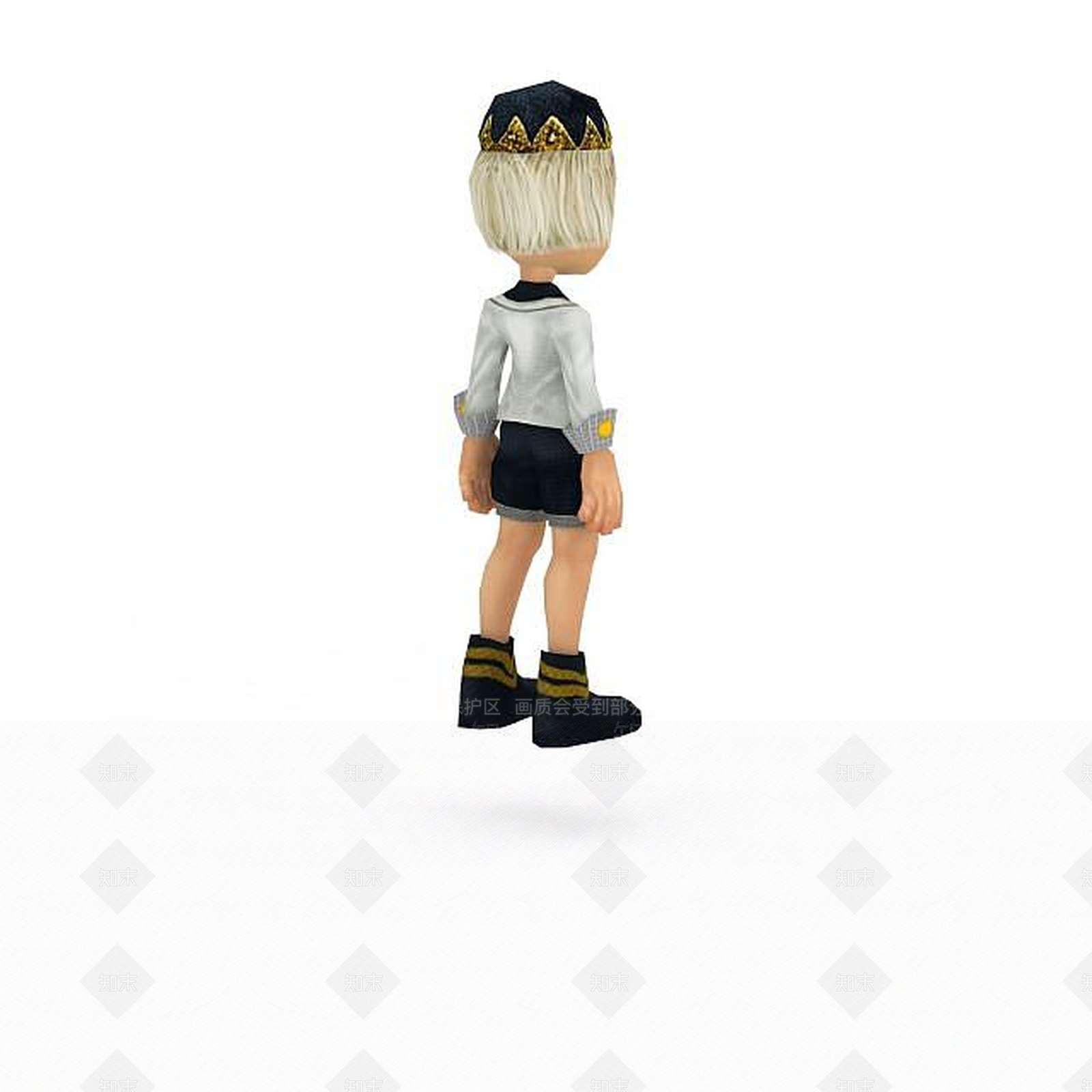 现代虚拟人物3D模型下载【ID:1200013857】