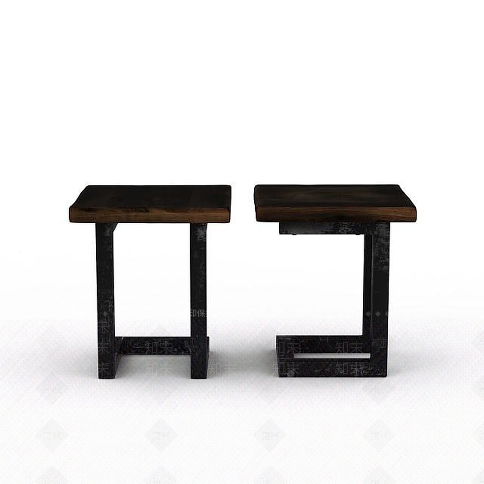 现代书桌3D模型下载【ID:1196621034】