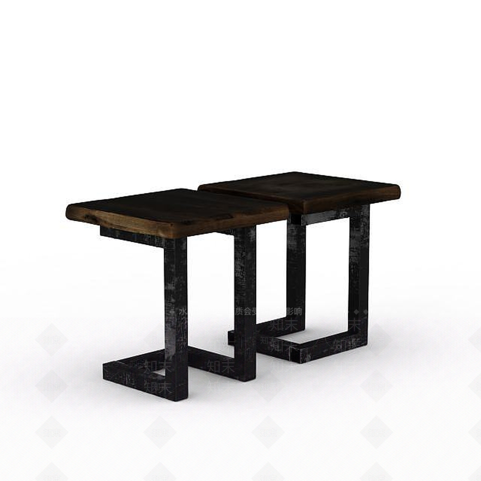 现代书桌3D模型下载【ID:1196621034】