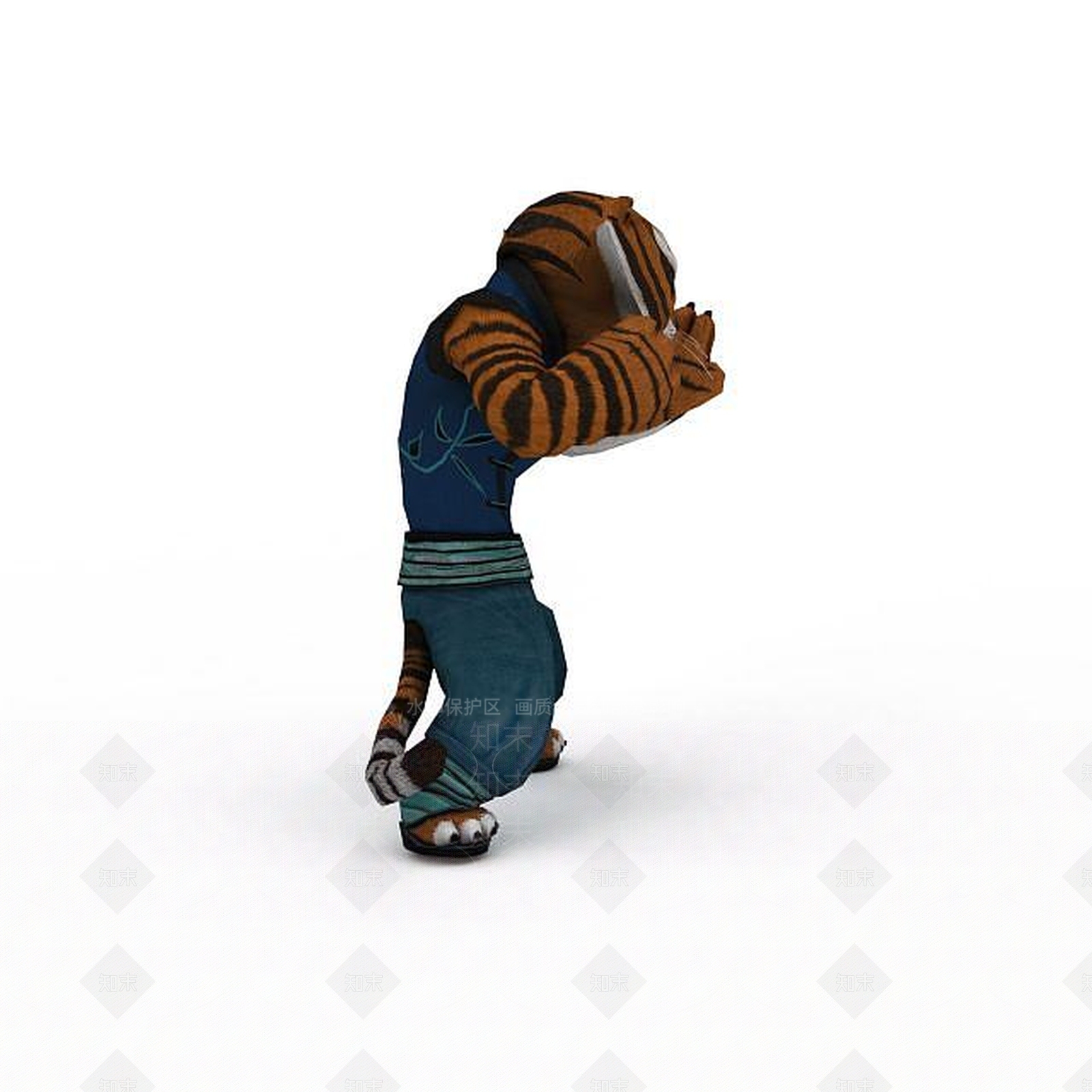 现代虚拟人物3D模型下载【ID:1199847143】
