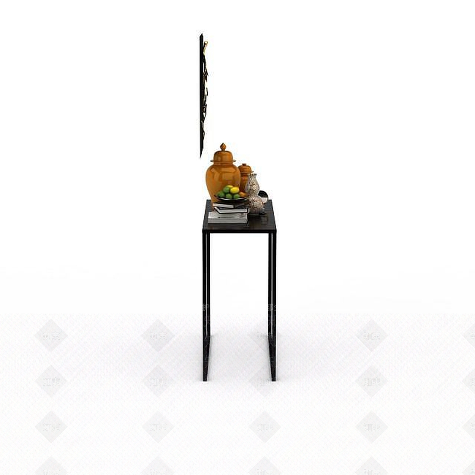 现代书桌3D模型下载【ID:1196622258】