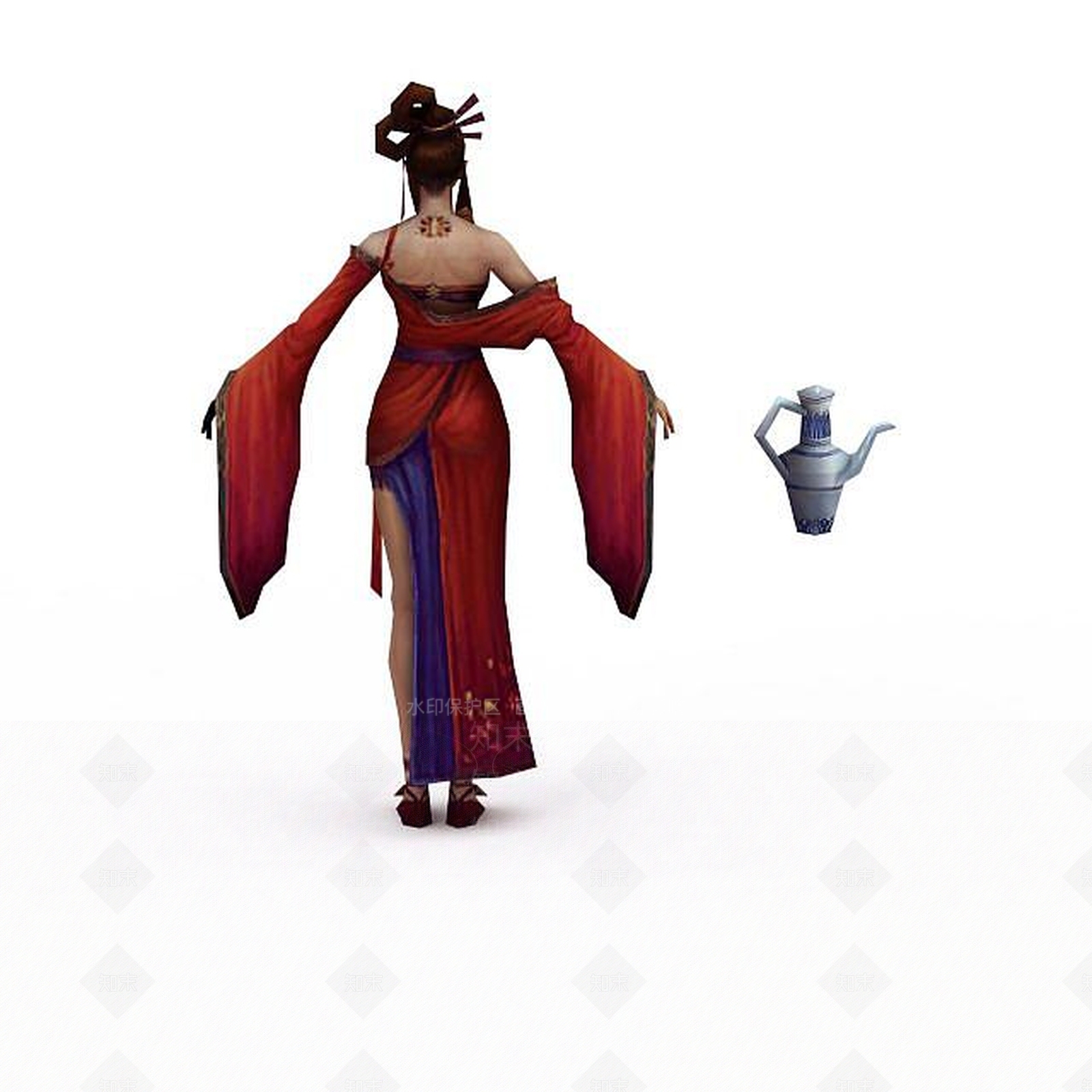 现代虚拟人物3D模型下载【ID:1199831219】