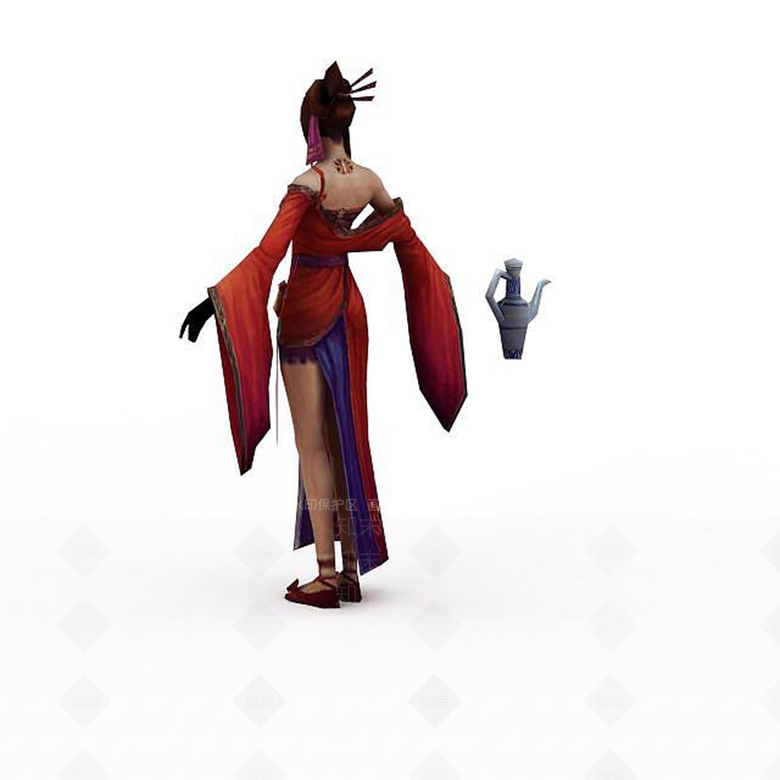 现代虚拟人物3D模型下载【ID:1199831219】