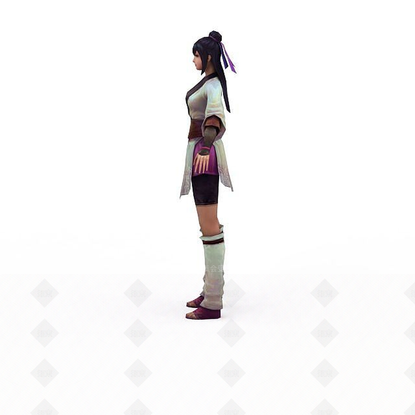 现代虚拟人物3D模型下载【ID:1199847042】
