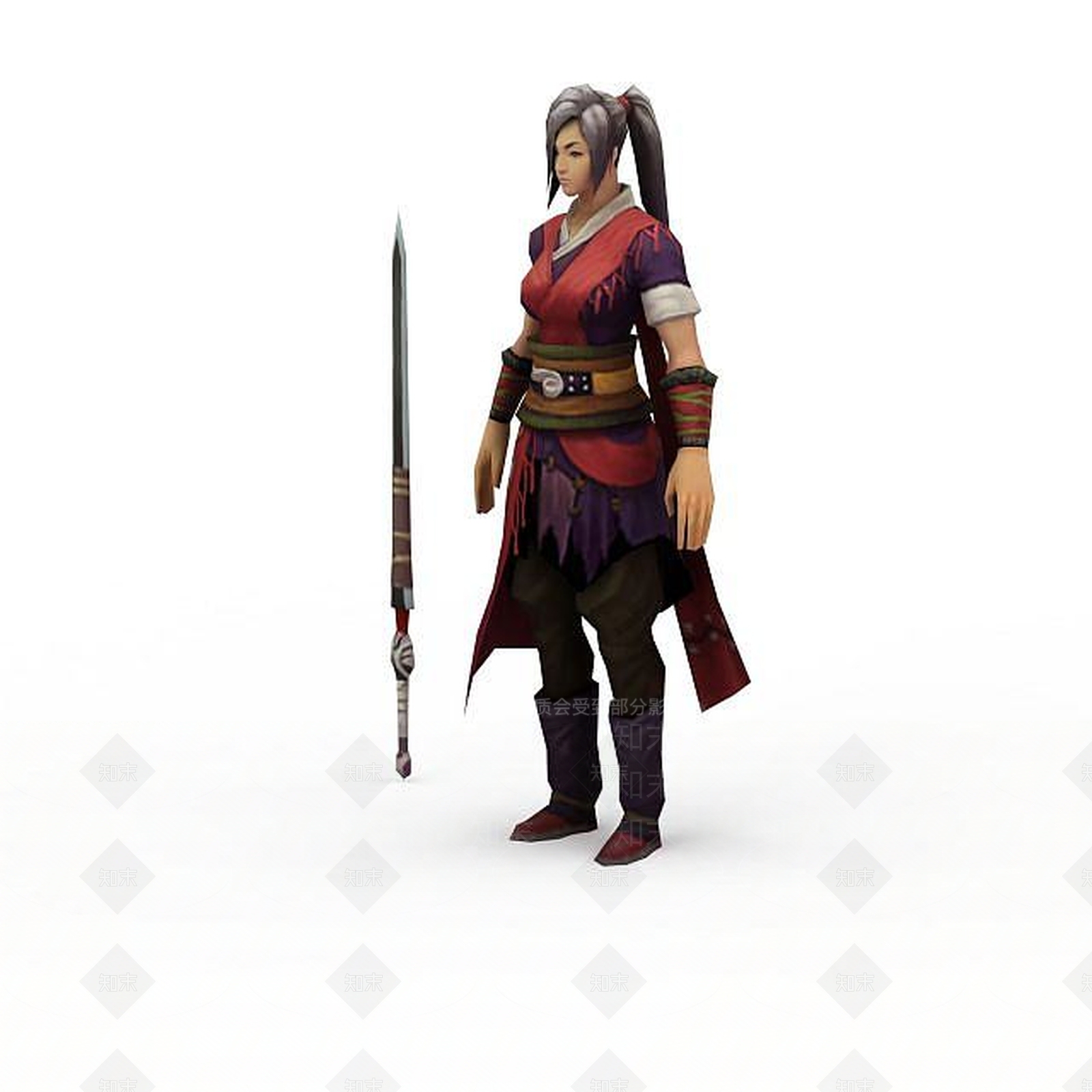 现代虚拟人物3D模型下载【ID:1200006827】
