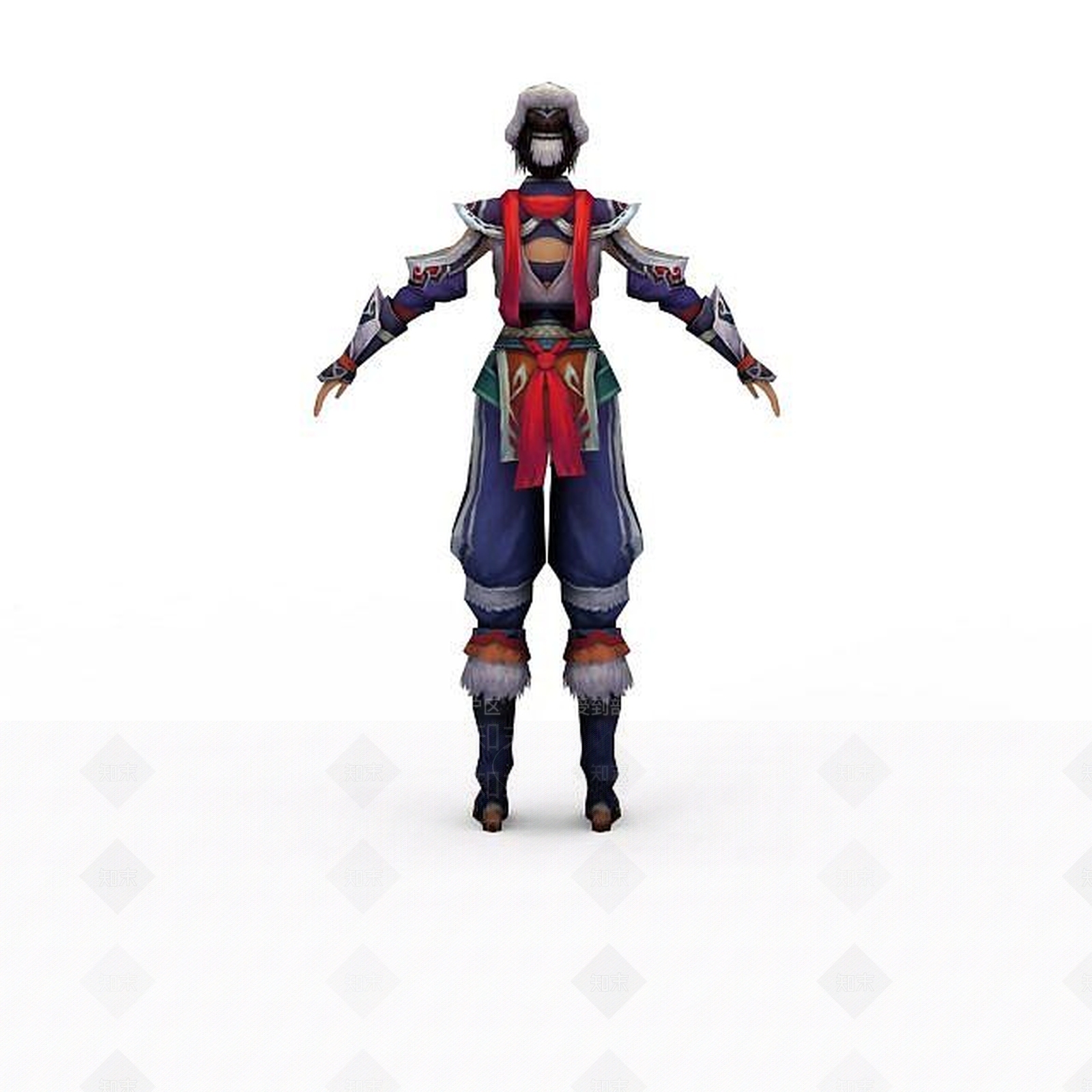 现代虚拟人物3D模型下载【ID:1199826298】