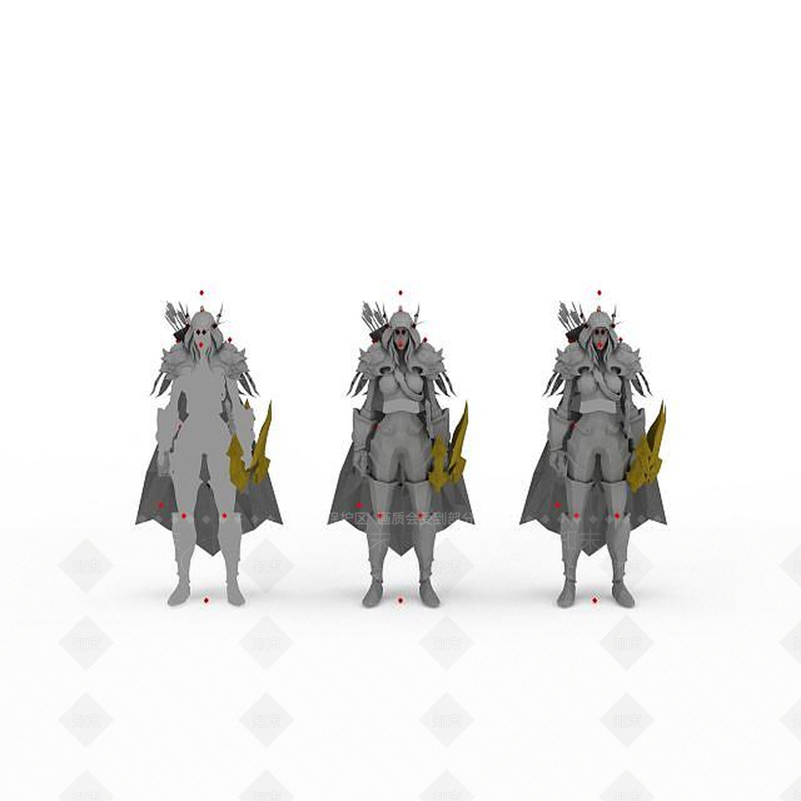 现代虚拟人物3D模型下载【ID:1199841064】